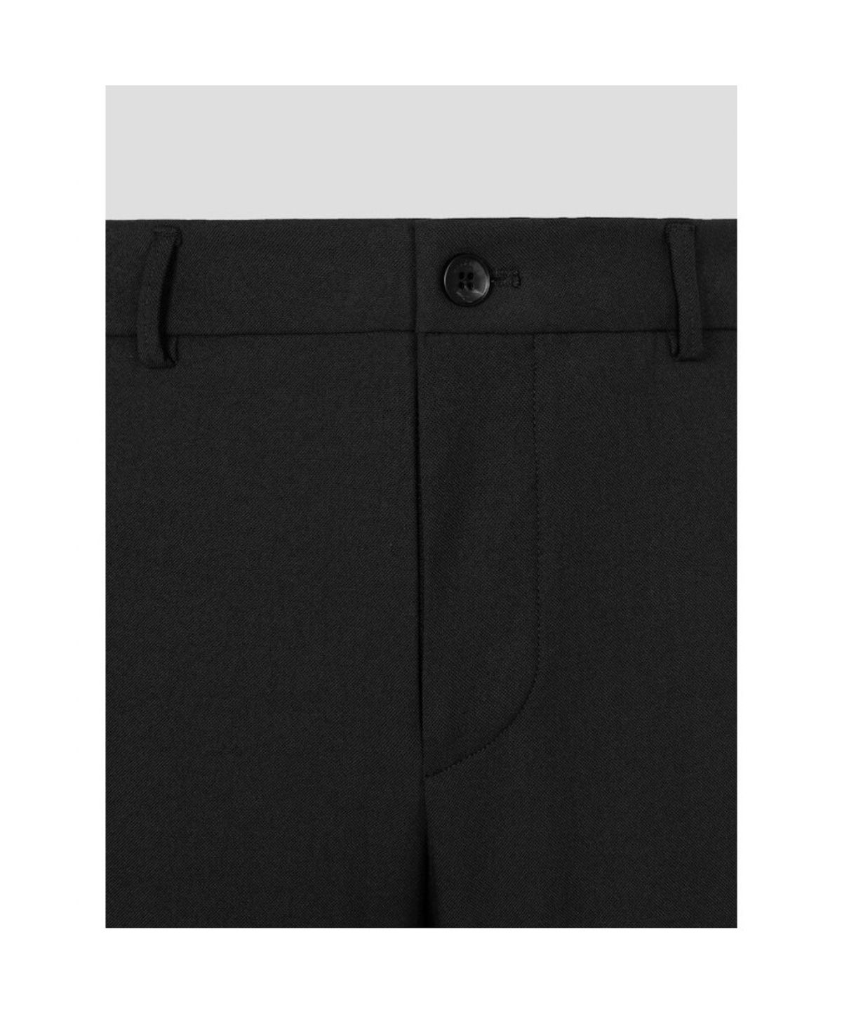 빈폴 멘(BEANPOLE MEN) 리넨 혼방 옥스포드 스탠다드핏 팬츠  블랙