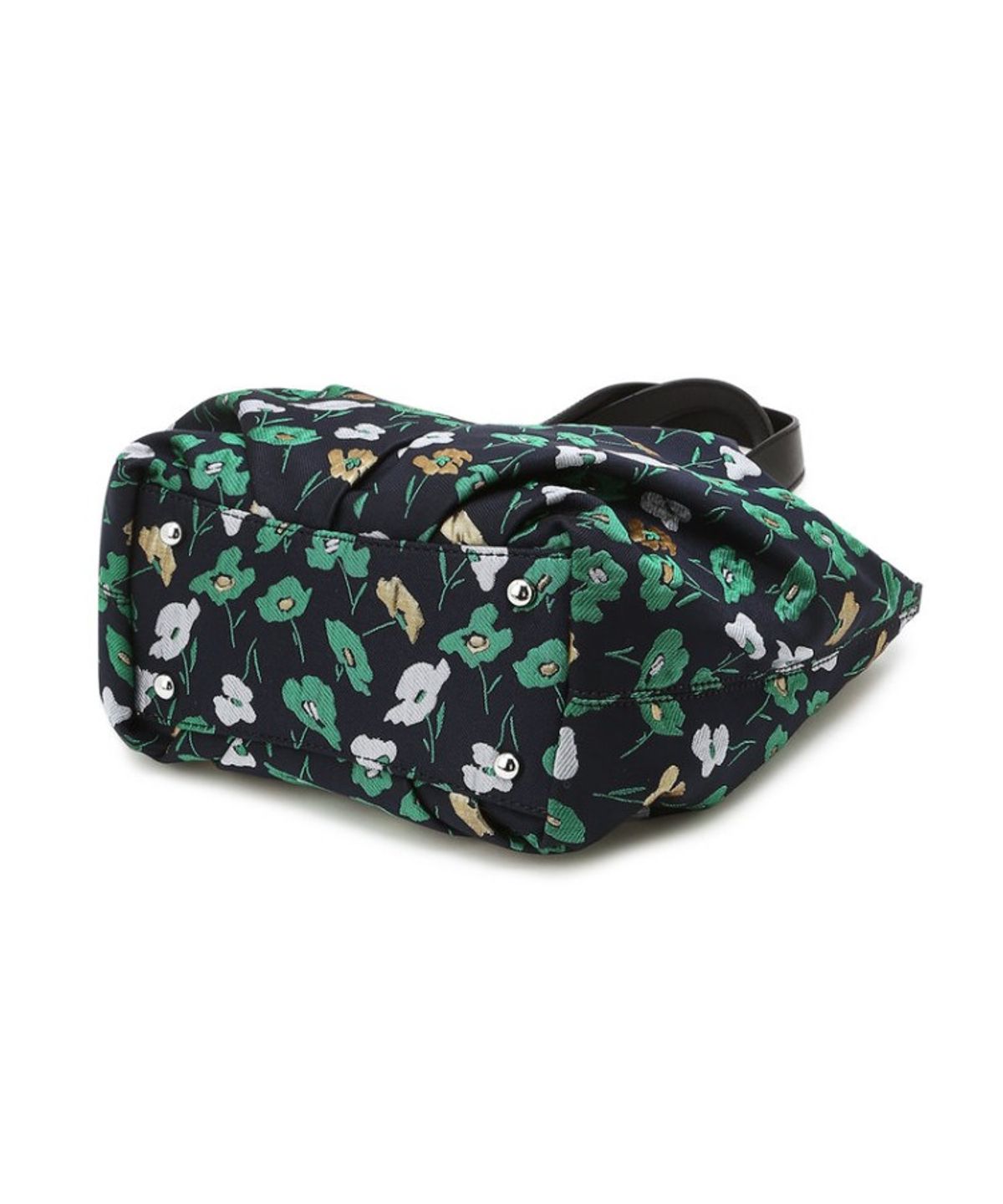 닥스 여성 액세서리(DAKS WOMENS ACCESSORIES) 그린 플라워 패턴 원단 토트 겸 크로스백_DCBA6E512E3