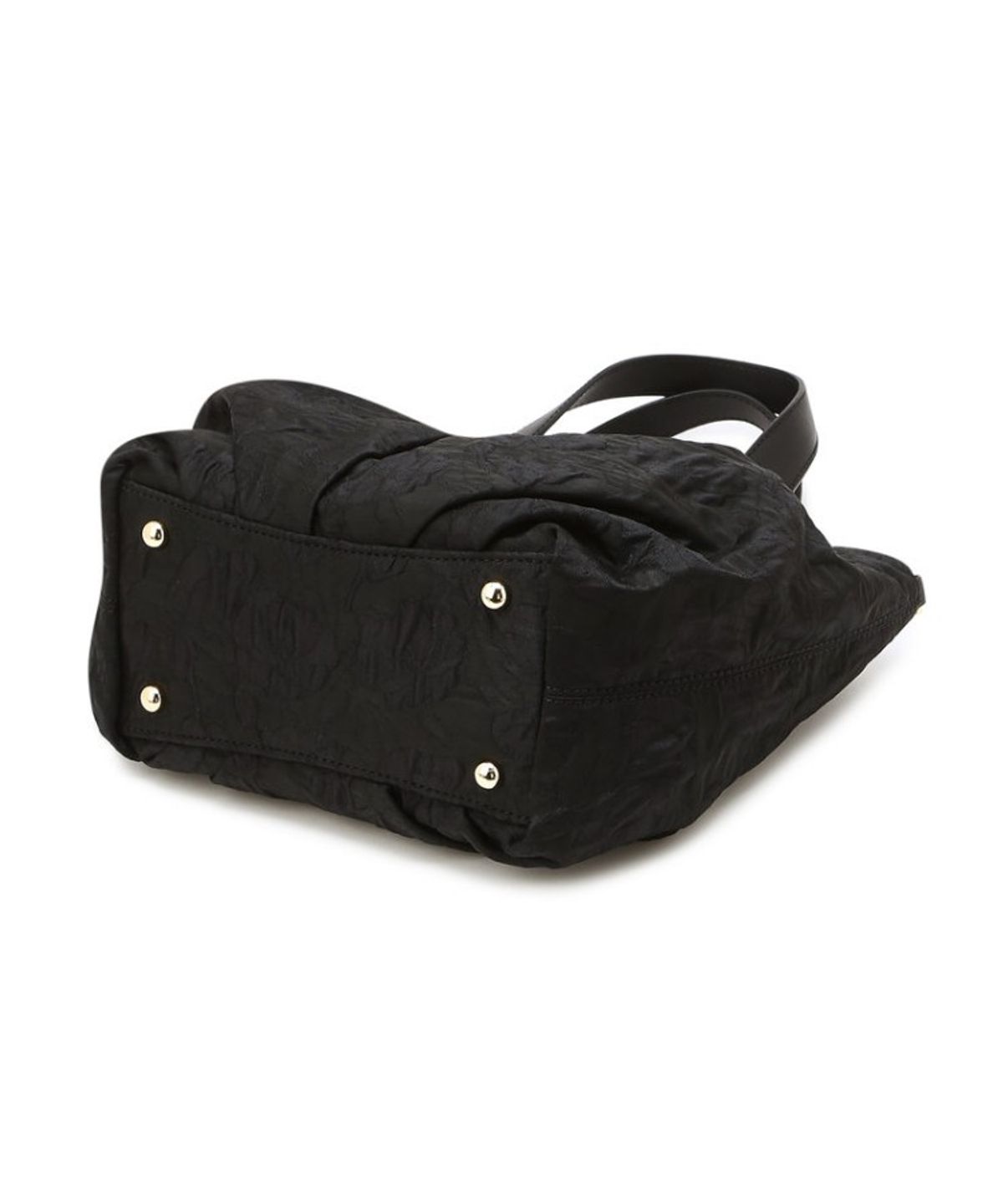 닥스 여성 액세서리(DAKS WOMENS ACCESSORIES) 블랙 플라워 패턴 원단 토트 겸 크로스백_DCBA6E502BK