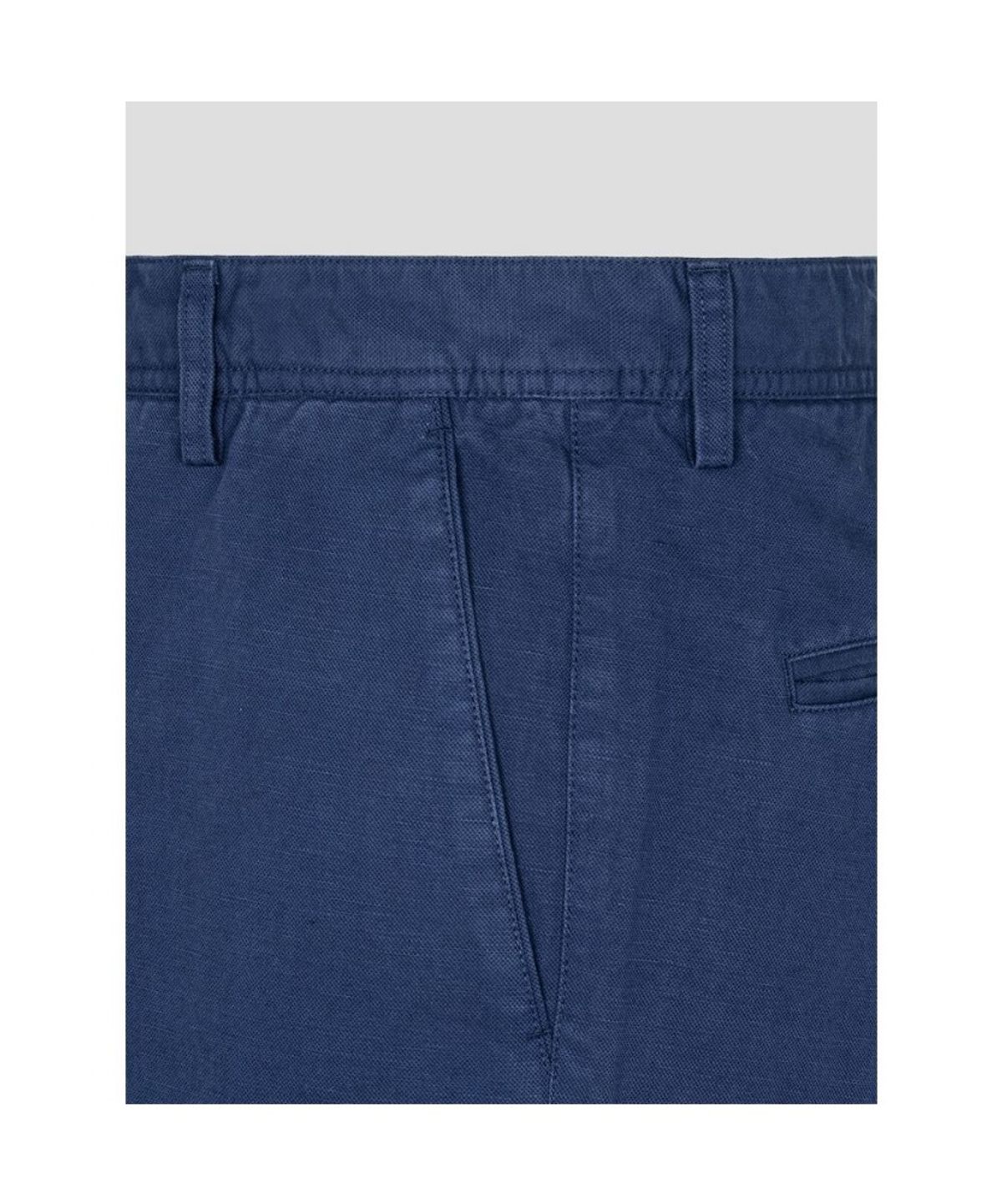 빈폴 멘(BEANPOLE MEN) 가먼트다잉 세미와이드 팬츠  블루