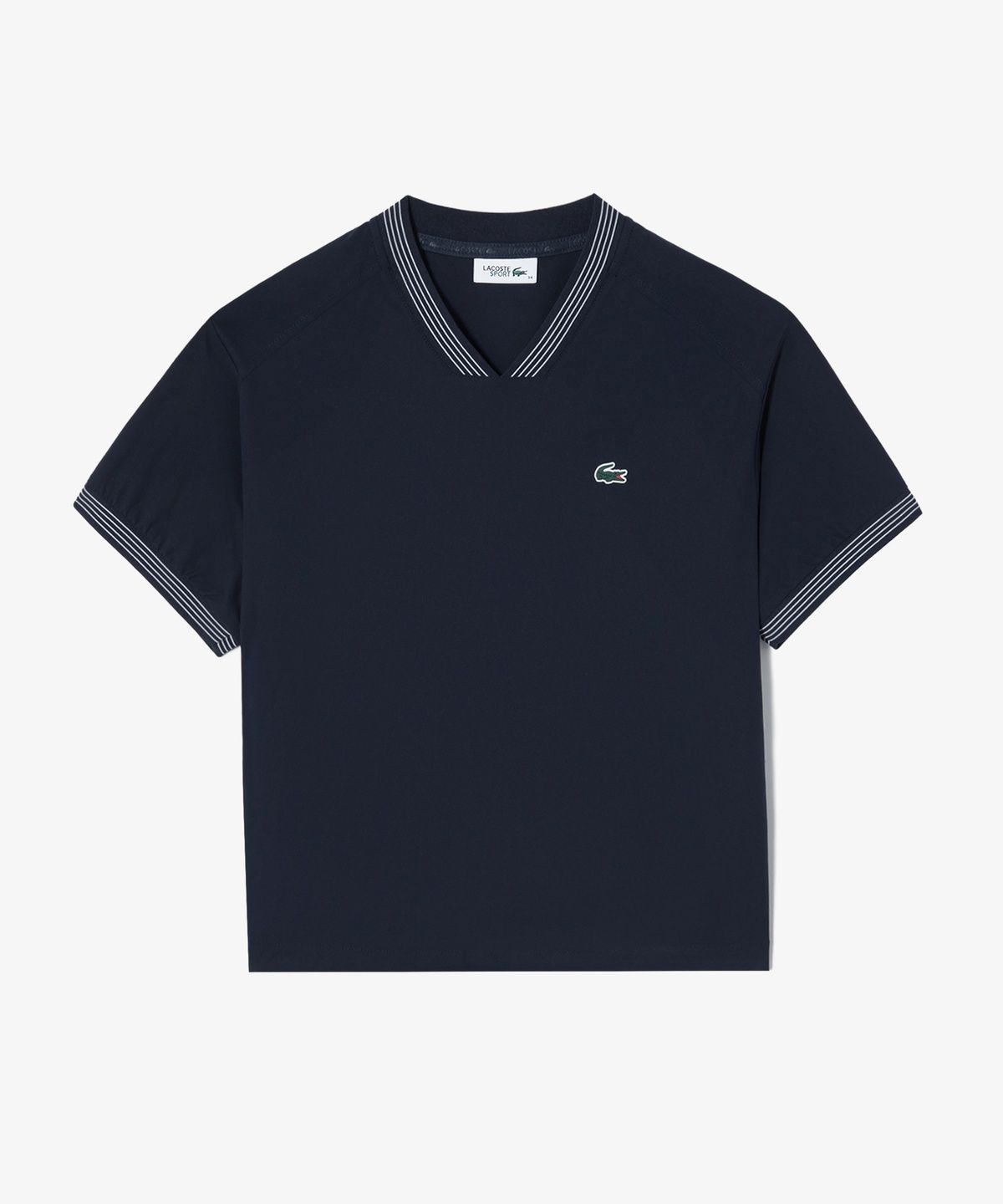 라코스테(LACOSTE) 여성 반팔 우븐 피스테 셋업 SF273E-56G HDE