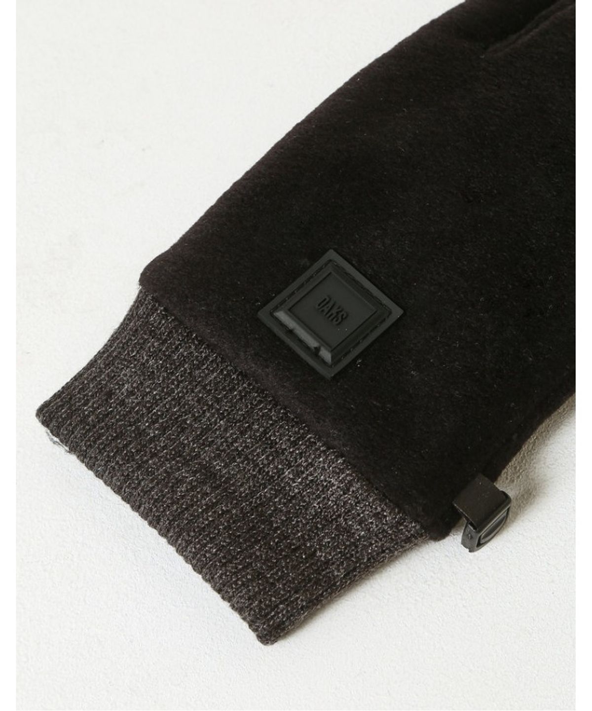닥스 여성 액세서리(DAKS WOMENS ACCESSORIES) 플리스 스마트폰터치 장갑_DCGV5F810BK