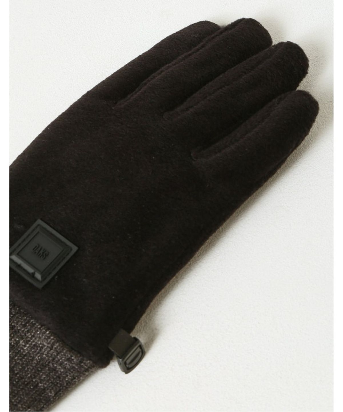 닥스 여성 액세서리(DAKS WOMENS ACCESSORIES) 플리스 스마트폰터치 장갑_DCGV5F810BK