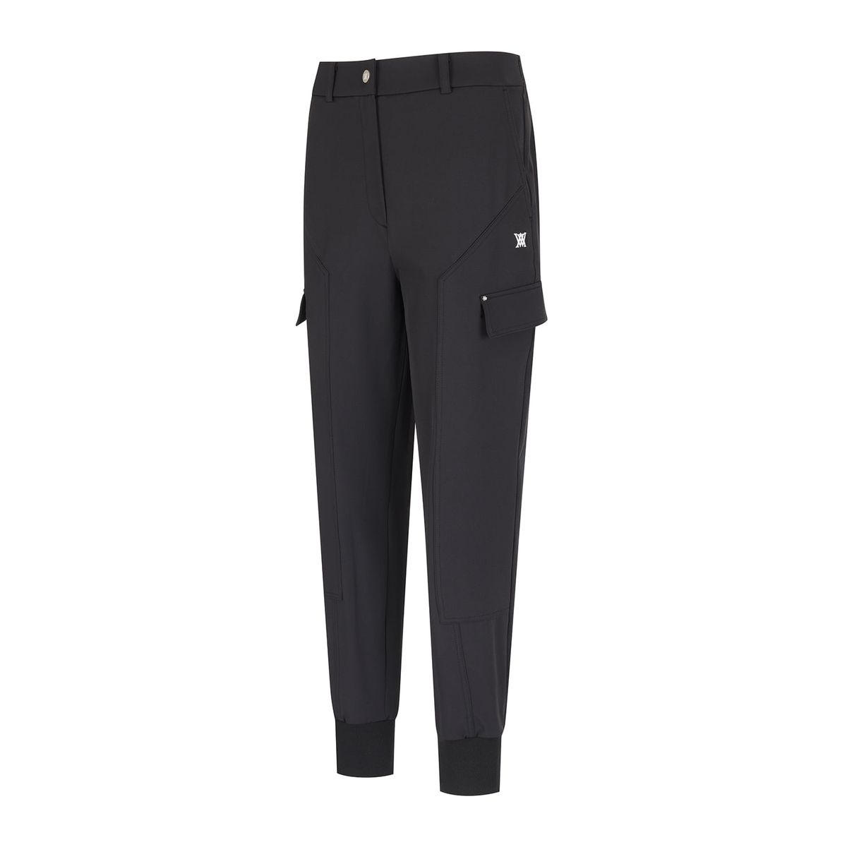 어뉴골프(ANEW GOLF) WOMEN FLAP POINT JOGGER PANTS_BK