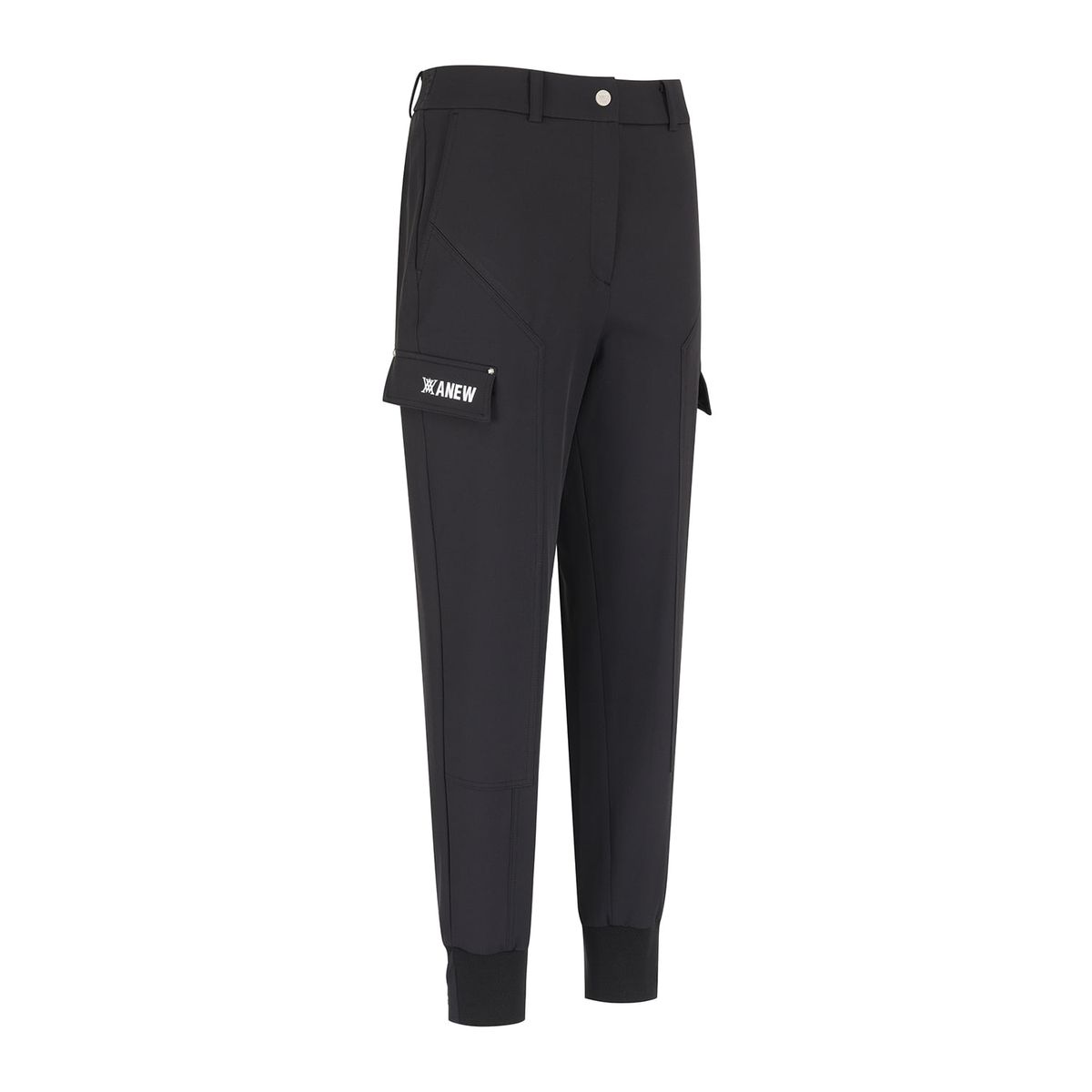 어뉴골프(ANEW GOLF) WOMEN FLAP POINT JOGGER PANTS_BK