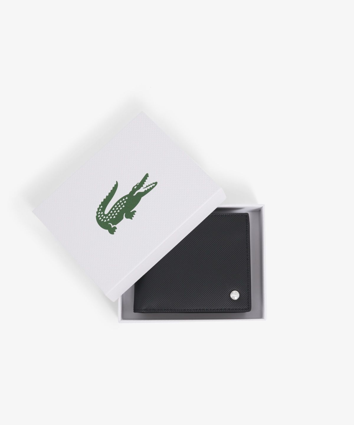 라코스테(LACOSTE) 남성 랑곤 스몰 반지갑 NH5281H56G 000