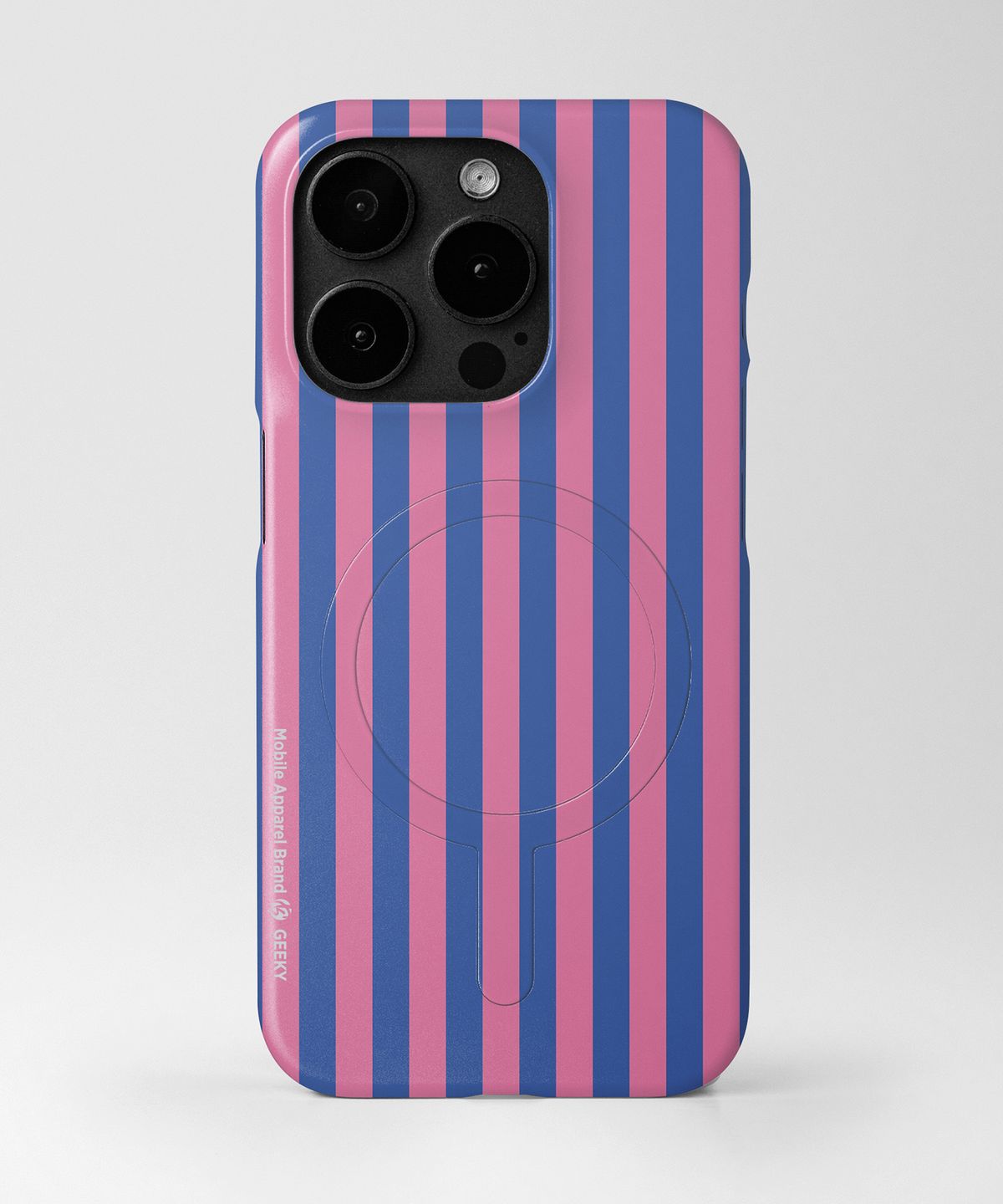 기키(GEEKY) [맥세이프 하드케이스] Rhythm of Stripes No.05