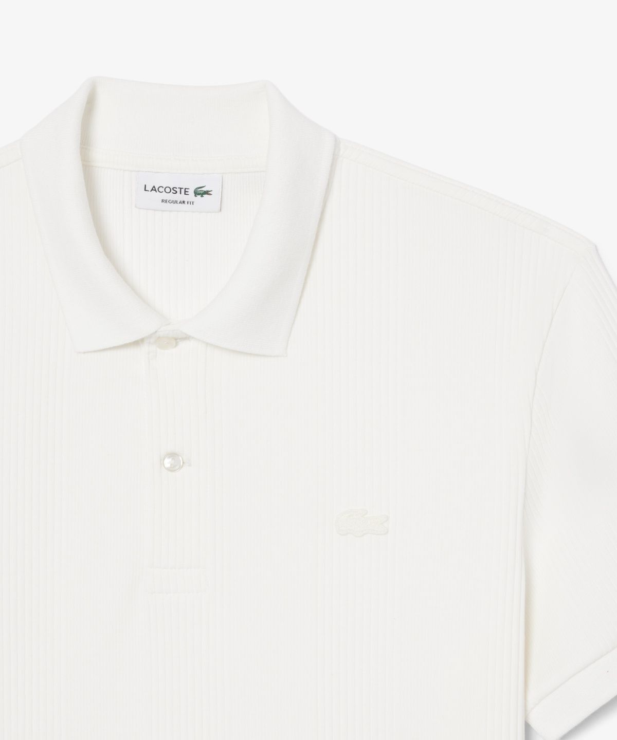라코스테(LACOSTE) 남성 립조직 반팔 폴로 셔츠 DH2195-56G 70V