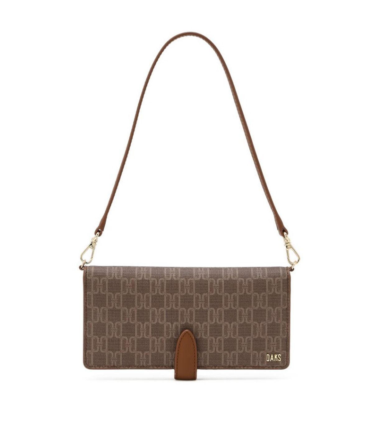 닥스 여성 액세서리(DAKS WOMENS ACCESSORIES) 세인트바넷 브라운 DD패턴 핸드폰케이스_DCHO6E805W2