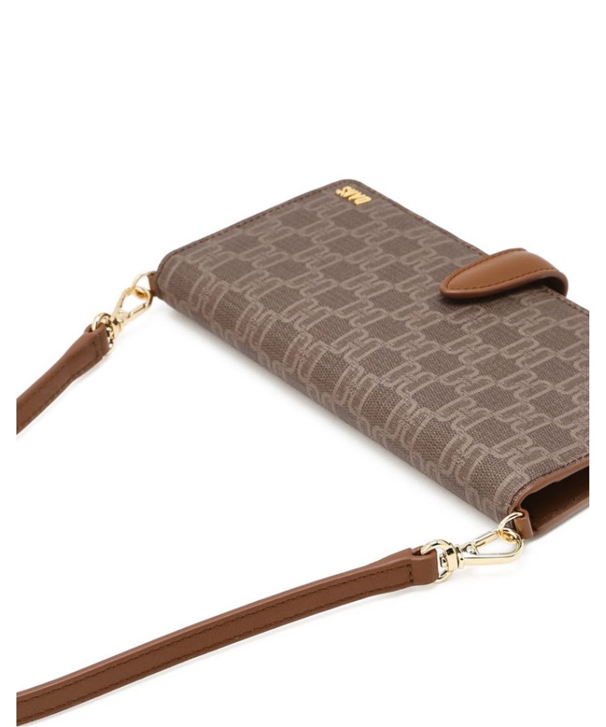 닥스 여성 액세서리(DAKS WOMENS ACCESSORIES) 세인트바넷 브라운 DD패턴 핸드폰케이스_DCHO6E805W2
