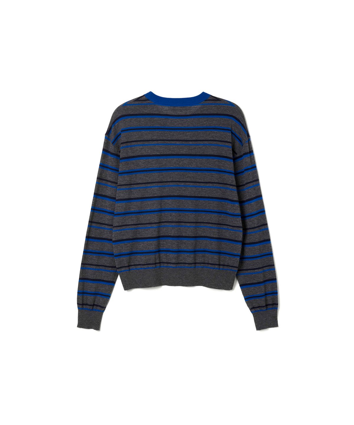 스튜디오앤파르크(STUDIO&PARC) Multi Striped Knit_Grey