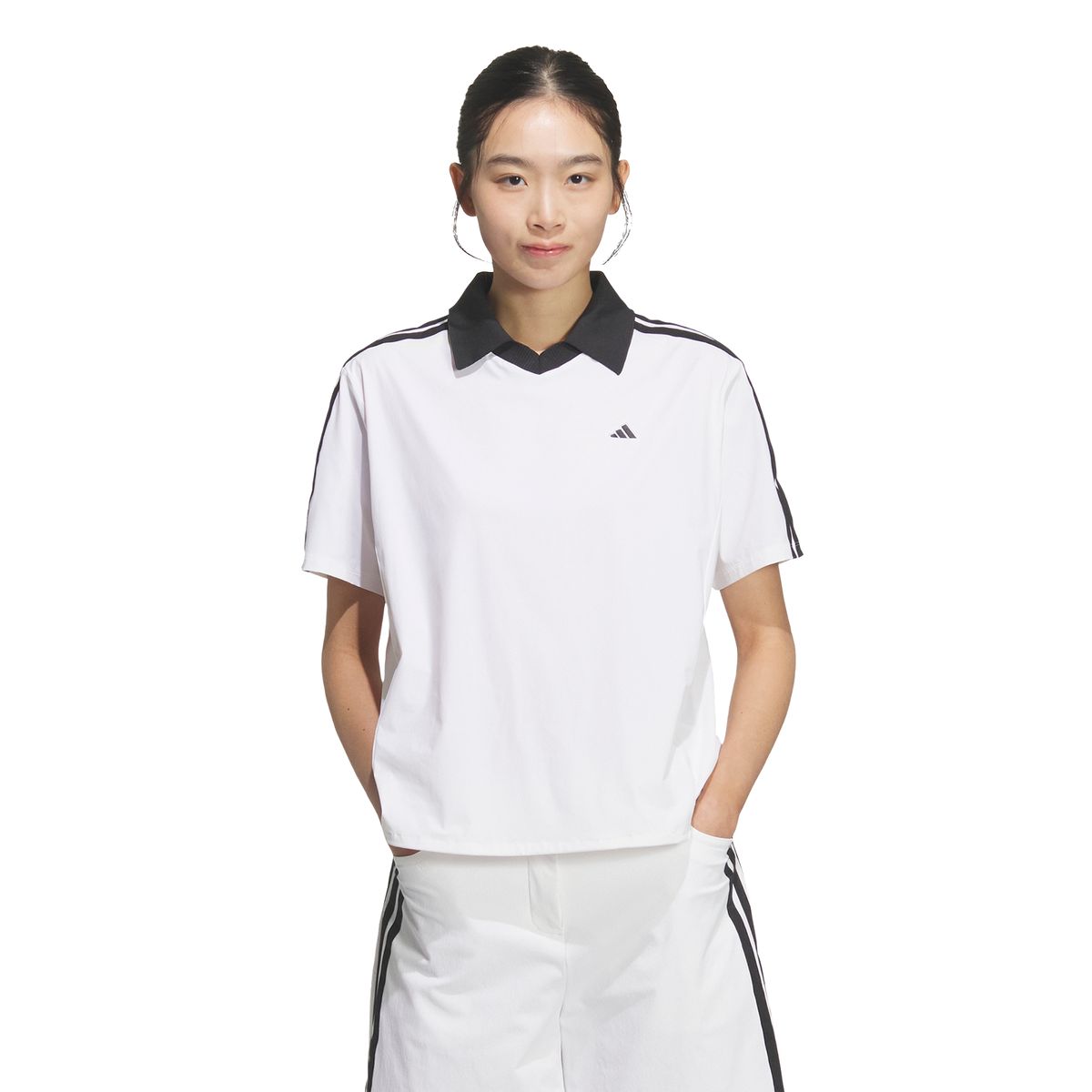 아디다스 골프(ADIDAS GOLF) 골프 우븐 셔츠 W KD7206