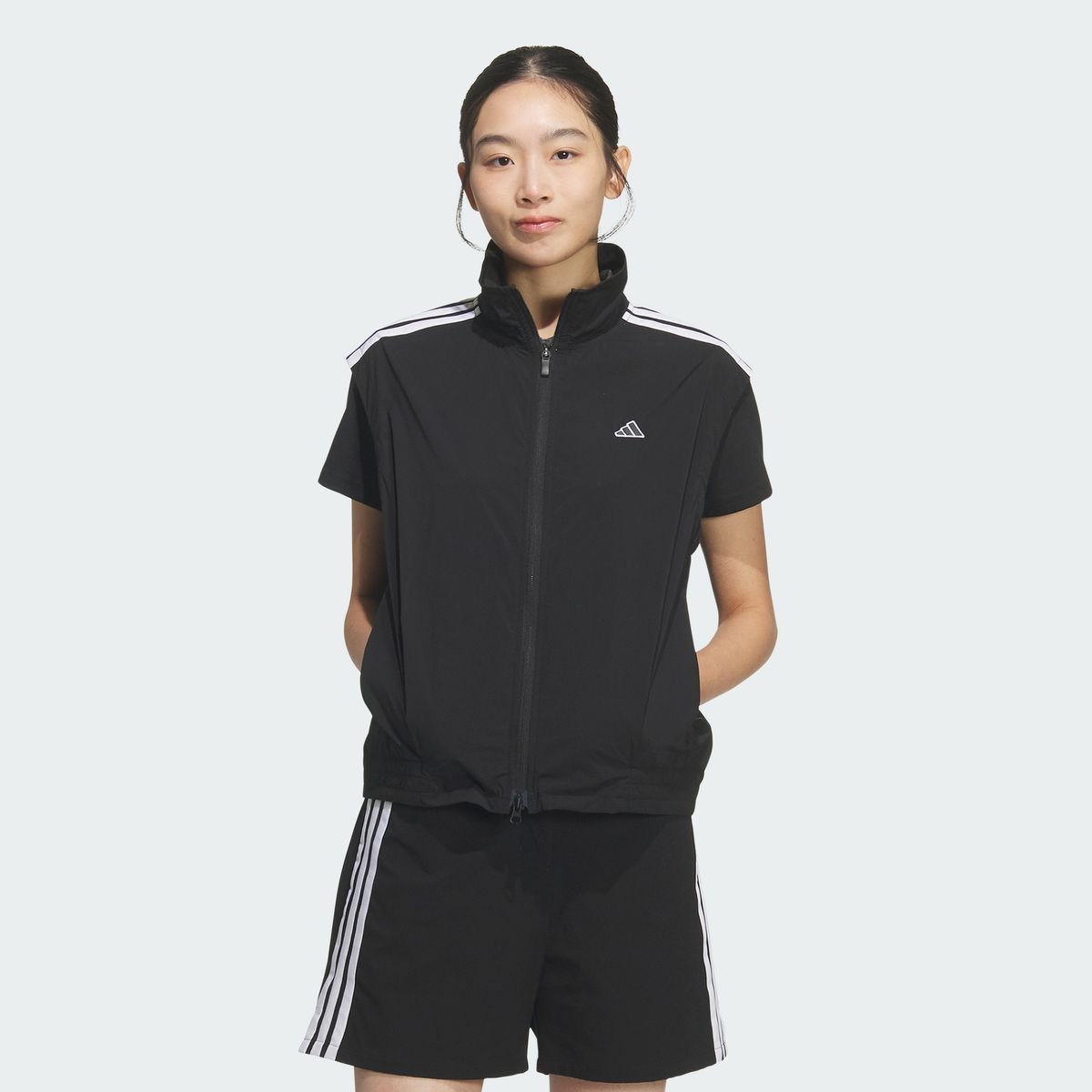 아디다스 골프(ADIDAS GOLF) 3-스트라이프 우븐 베스트 KD7204