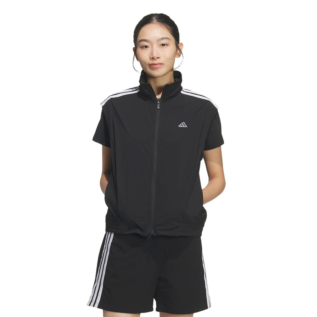 아디다스 골프(ADIDAS GOLF) 3-스트라이프 우븐 베스트 KD7204