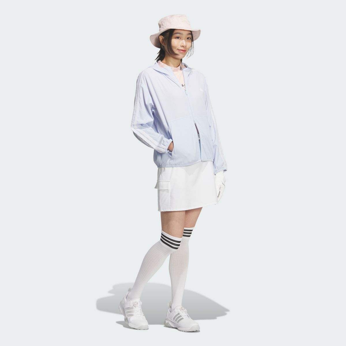 아디다스 골프(ADIDAS GOLF) 풀 지퍼 재킷 KB4753