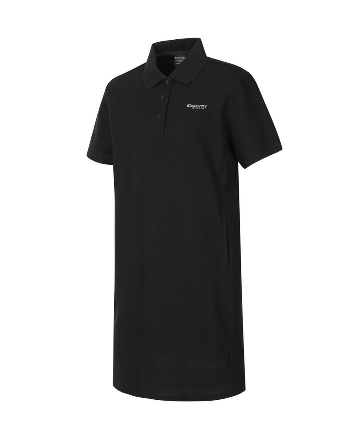 디스커버리 익스페디션(DISCOVERY EXPEDITION) 여성 피케 카라형 원피스 (BLACK)