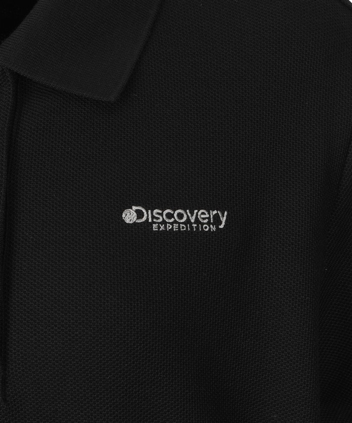 디스커버리 익스페디션(DISCOVERY EXPEDITION) 여성 피케 카라형 원피스 (BLACK)