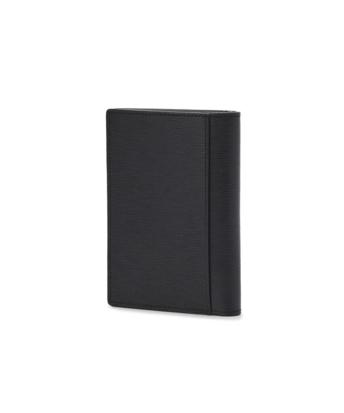 닥스 남성 액세서리(DAKS MEN'S ACCESSORIES) 블랙 소가죽 로고장식_DBHO6EE25BK