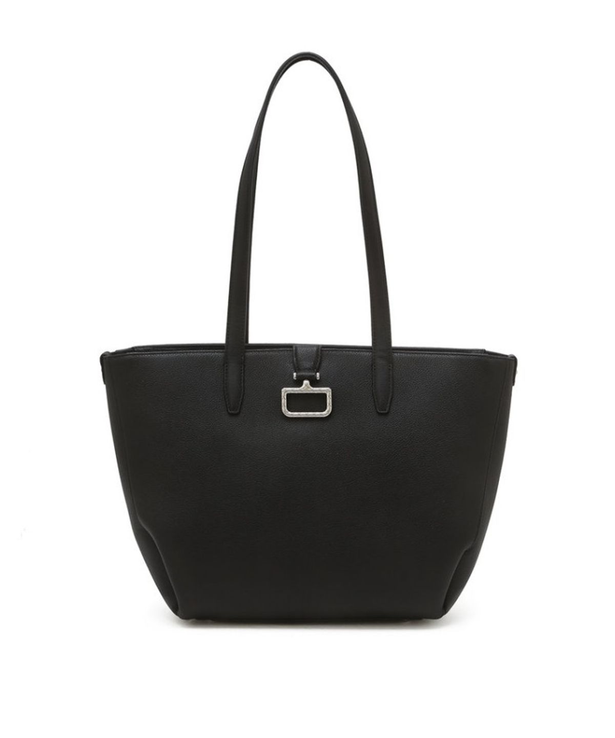 닥스 여성 액세서리(DAKS WOMENS ACCESSORIES) 블랙 소가죽 숄더백 L_DCBA5F257BK