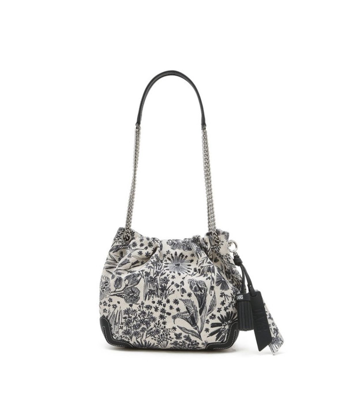 닥스 여성 액세서리(DAKS WOMENS ACCESSORIES) 네이비 플라워 체인 숄더백 M_DCBA5F671N2