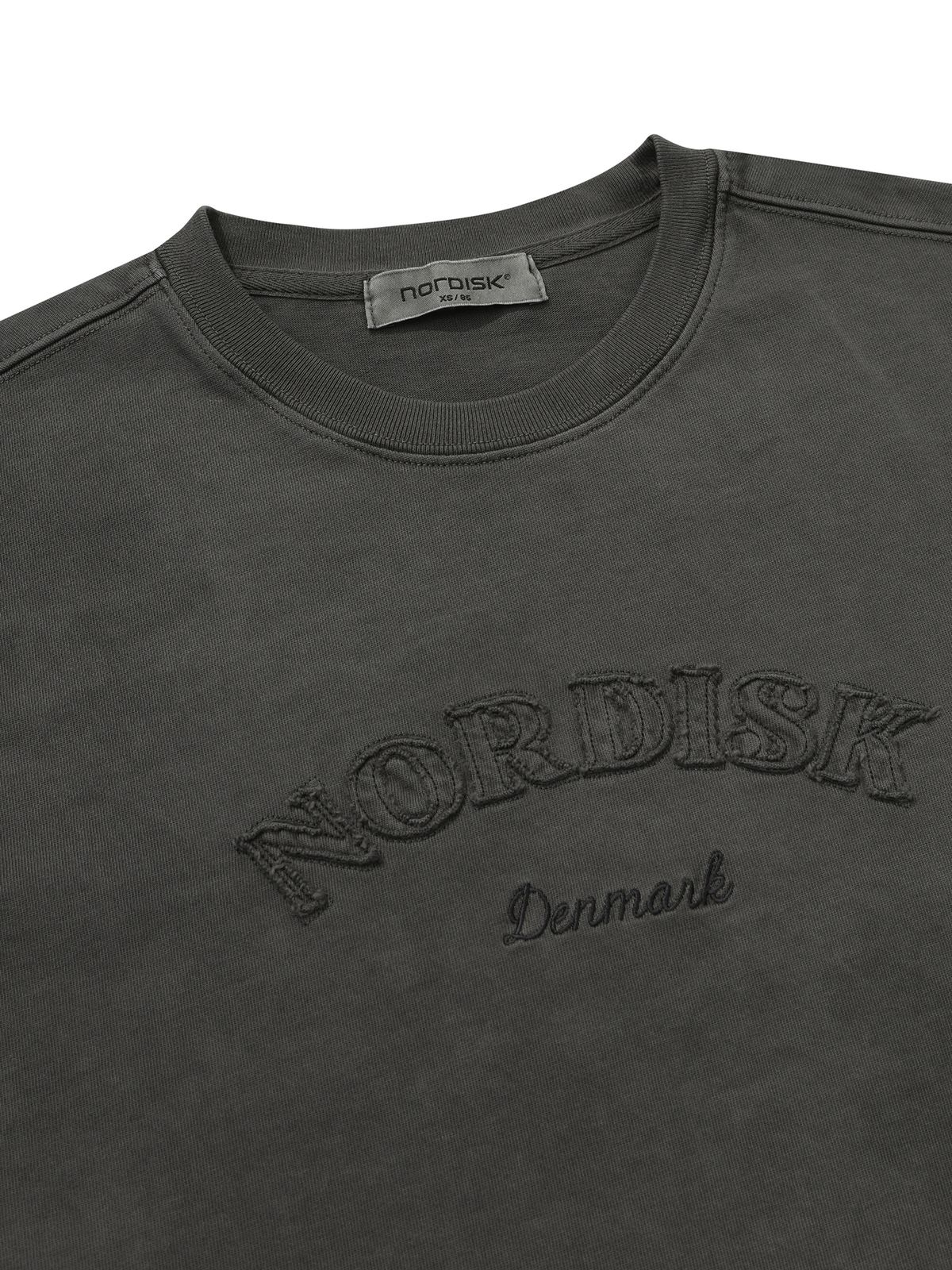 노르디스크(NORDISK) 피그먼트 반팔 티셔츠 - W_Cool Grey