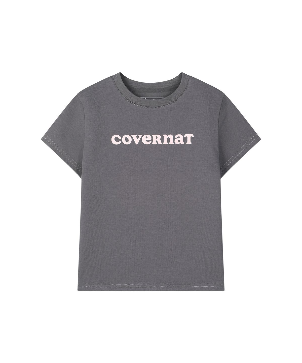 커버낫 키즈(COVERNAT KIDS) 쿠퍼로고 티셔츠 차콜 CK2602ST68CH