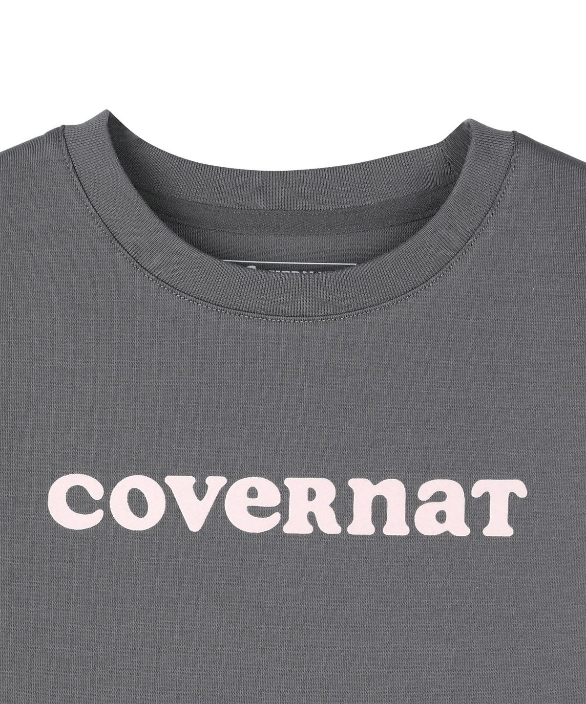 커버낫 키즈(COVERNAT KIDS) 쿠퍼로고 티셔츠 차콜 CK2602ST68CH