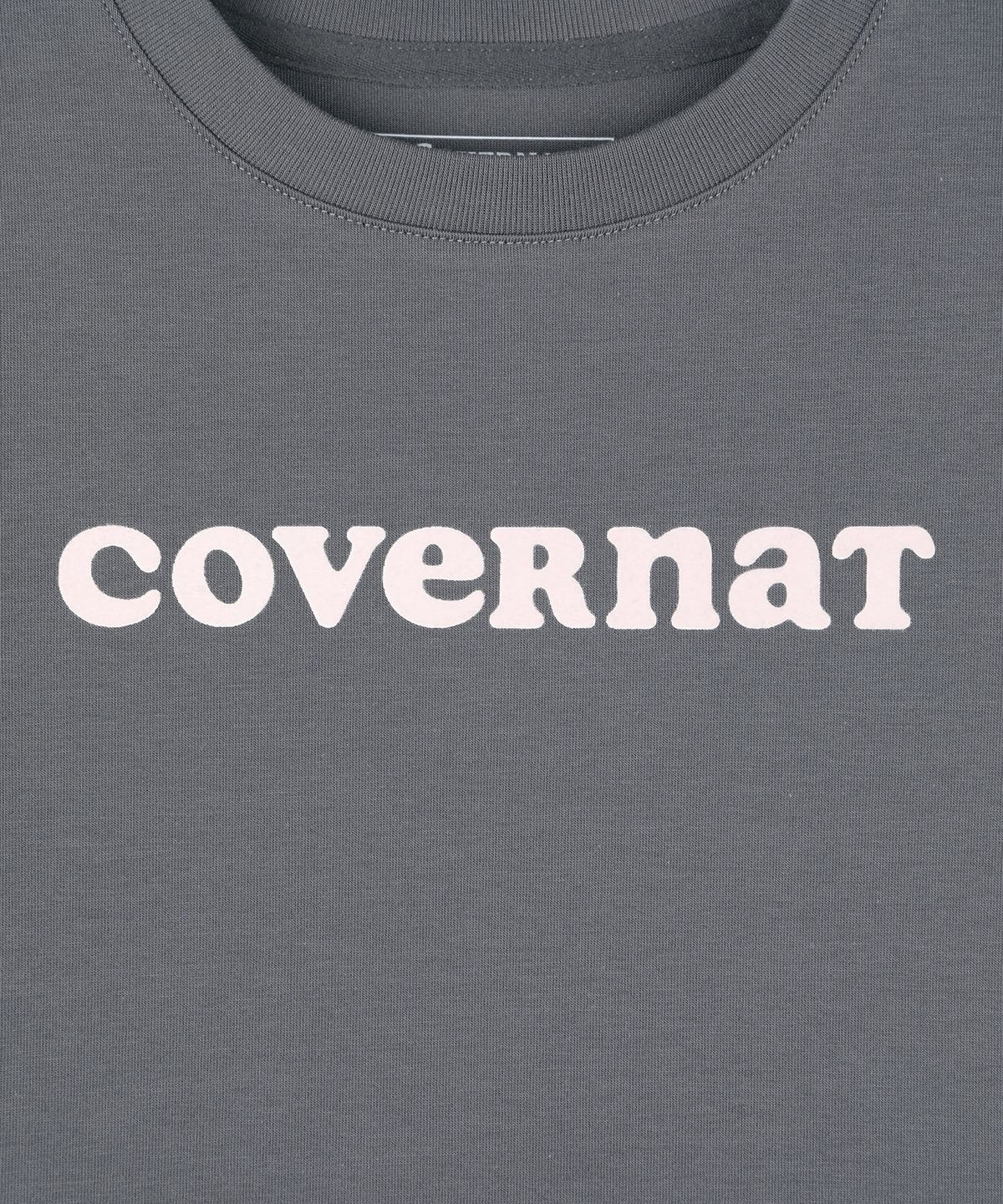 커버낫 키즈(COVERNAT KIDS) 쿠퍼로고 티셔츠 차콜 CK2602ST68CH