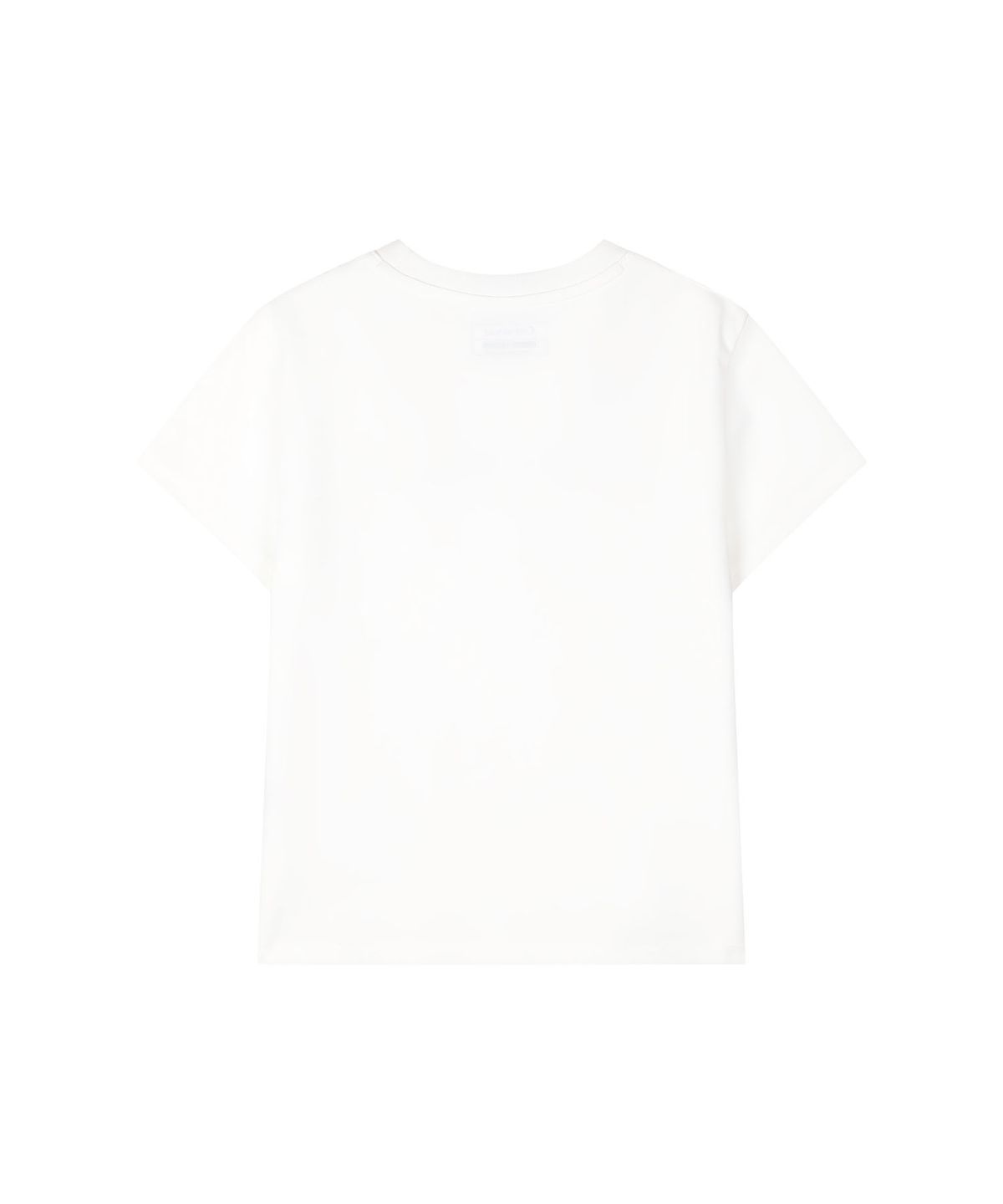 커버낫 키즈(COVERNAT KIDS) 쿠퍼로고 티셔츠 화이트 CK2602ST68WH