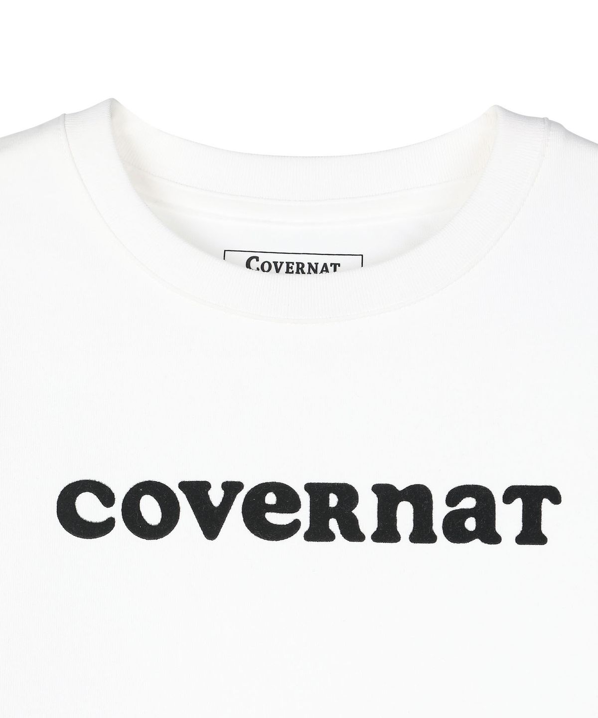 커버낫 키즈(COVERNAT KIDS) 쿠퍼로고 티셔츠 화이트 CK2602ST68WH