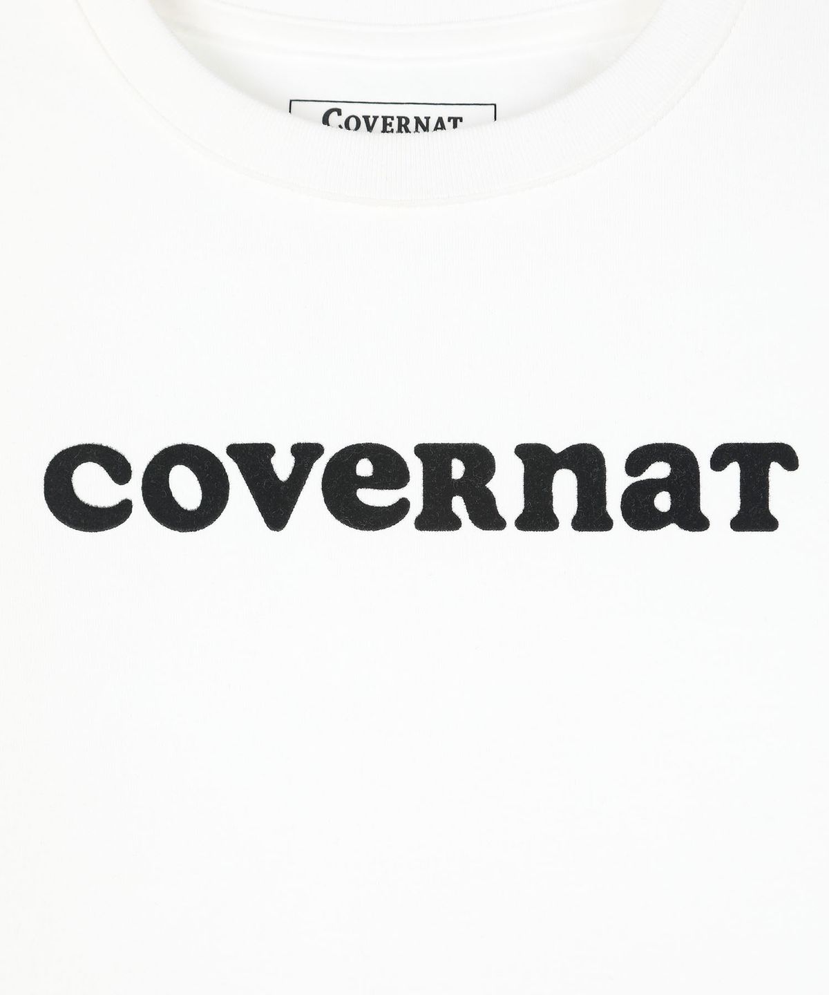 커버낫 키즈(COVERNAT KIDS) 쿠퍼로고 티셔츠 화이트 CK2602ST68WH
