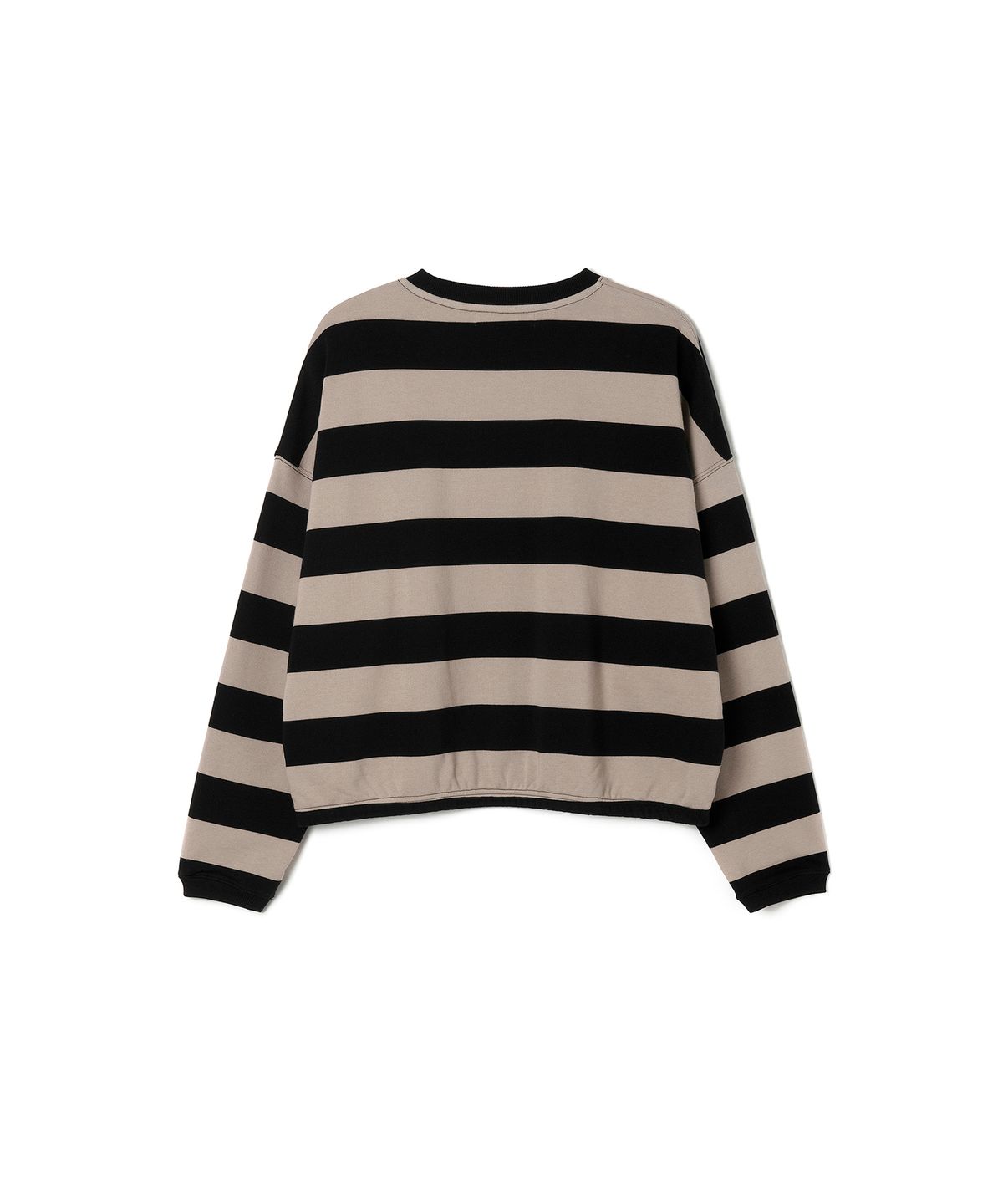 스튜디오앤파르크(STUDIO&PARC) Big Striped T-Shirt_Beige