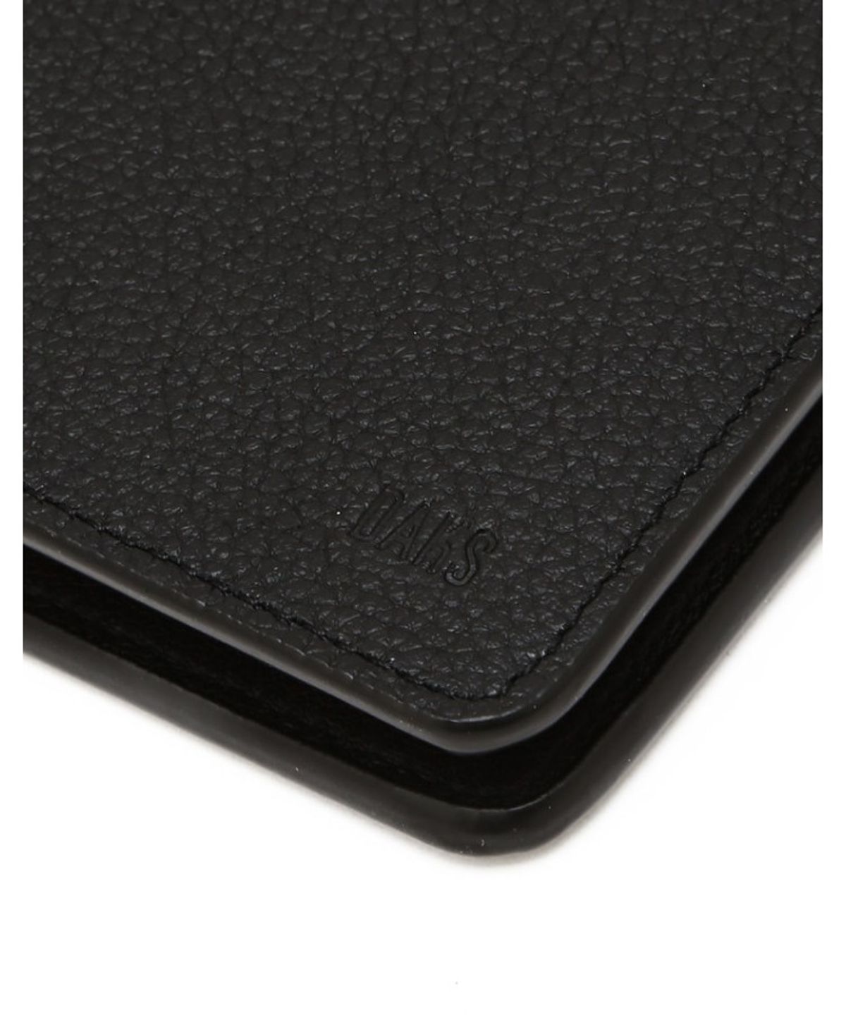 닥스 남성 액세서리(DAKS MEN'S ACCESSORIES) 슬림 블랙 반지갑_DBWA6E752BK