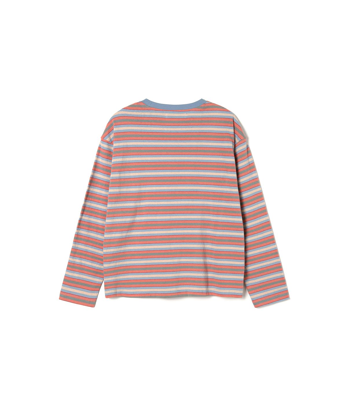 스튜디오앤파르크(STUDIO&PARC) Multi Striped T-Shirt_Blue