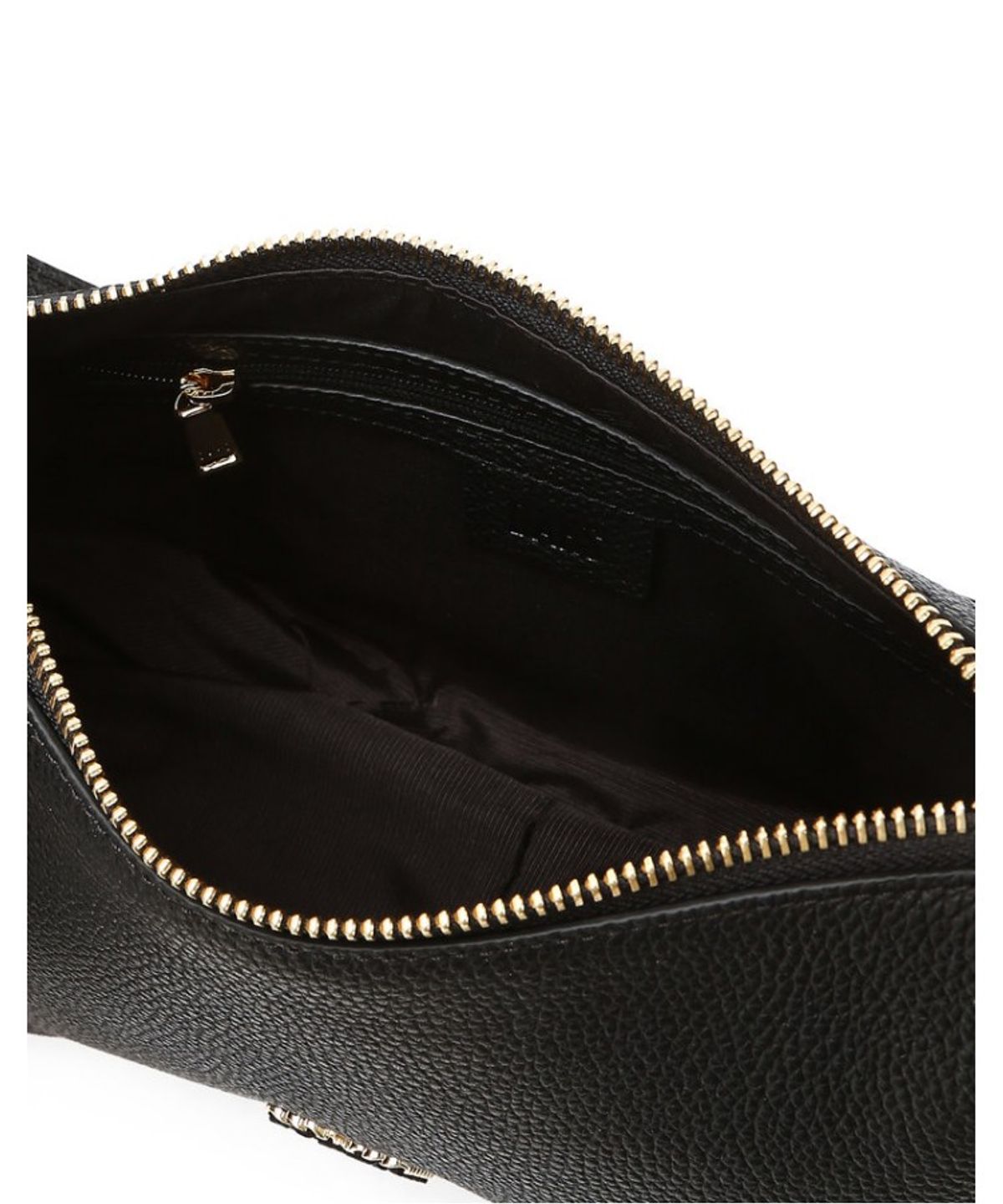 닥스 여성 액세서리(DAKS WOMENS ACCESSORIES) 블랙 천연소가죽 DD포인트 숄더백_DCBA6E331BK