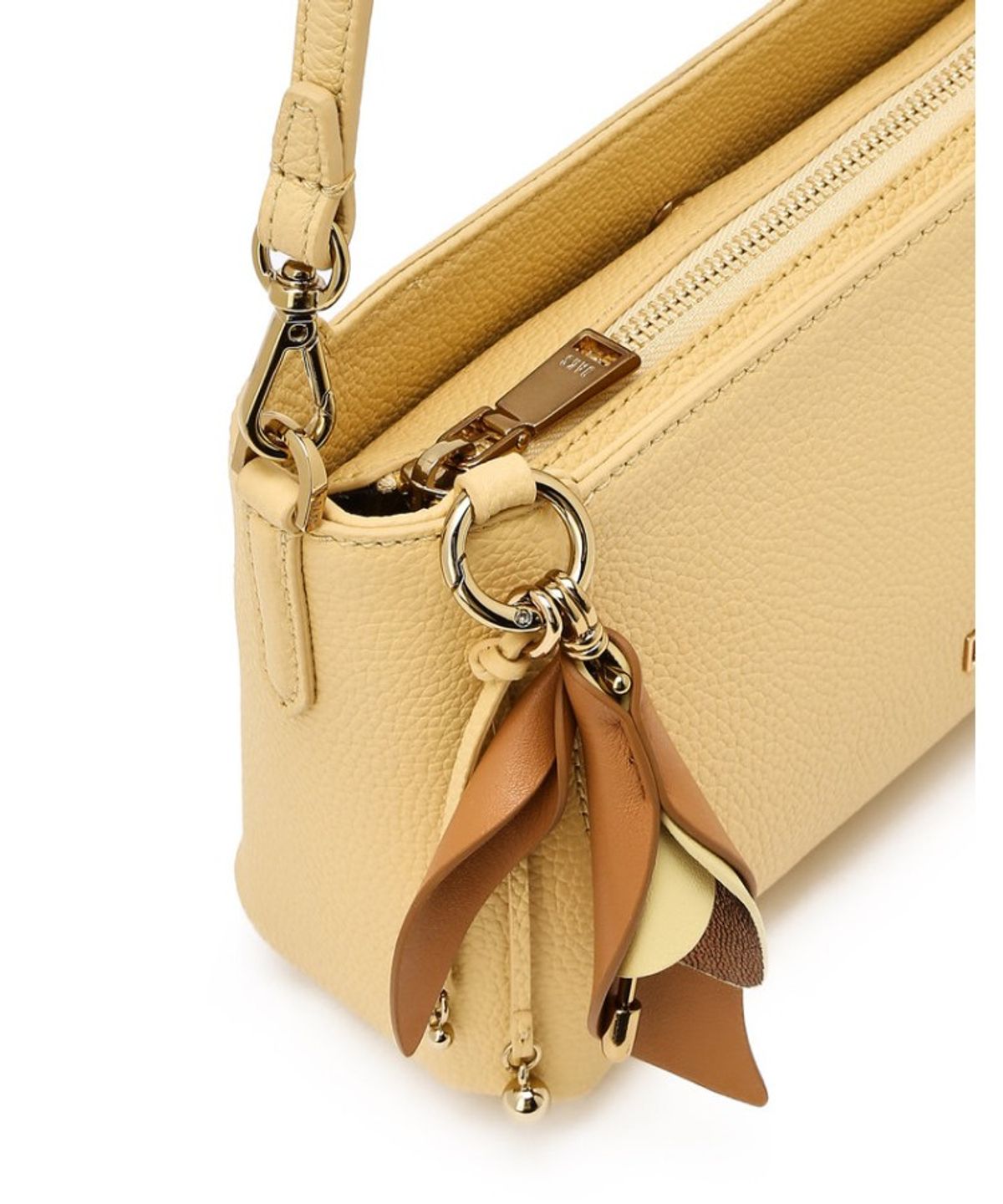 닥스 여성 액세서리(DAKS WOMENS ACCESSORIES) 소가죽 플라워 참장식 숄더백S_DCBA6E560Y2