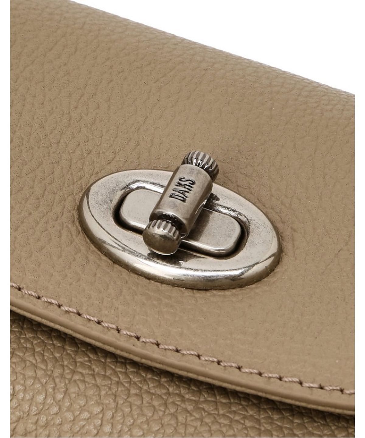 닥스 여성 액세서리(DAKS WOMENS ACCESSORIES) 토페 O 락장식 플랩형 숄더백 M_DCBA6E951I2