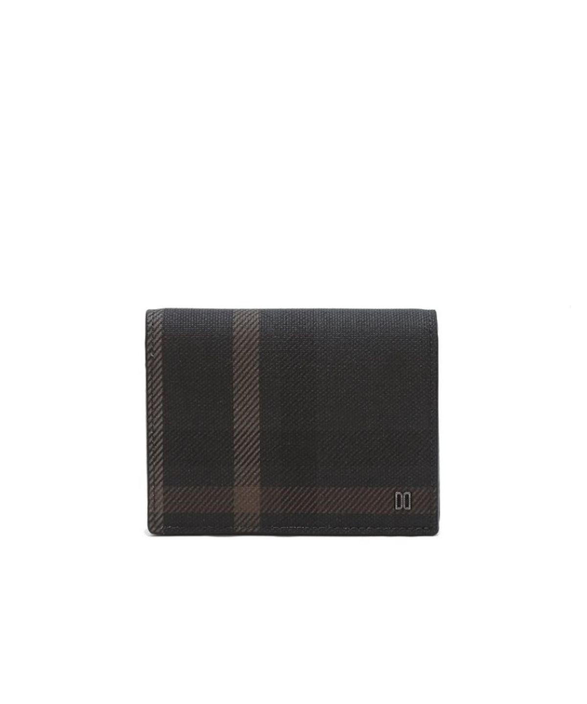 닥스 남성 액세서리(DAKS MEN'S ACCESSORIES) 브라운 컬러 콤비 타탄 PVC_DBHO6E825W3