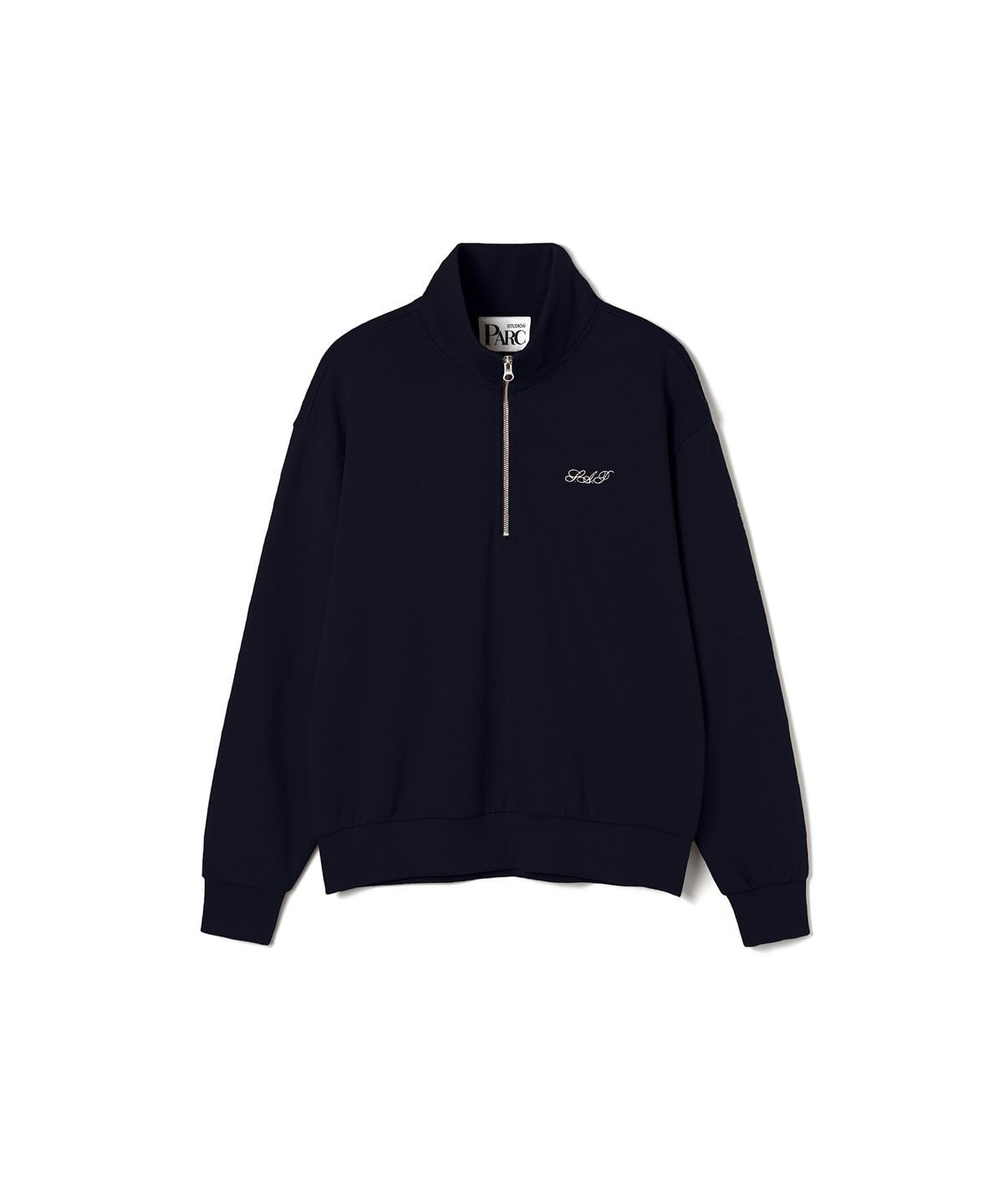 스튜디오앤파르크(STUDIO&PARC) Half-Zip Sweatshirt_Navy