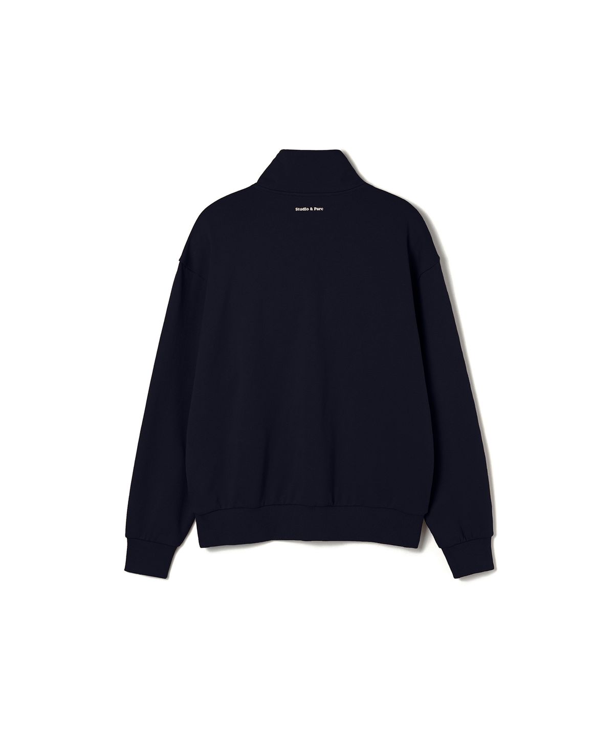 스튜디오앤파르크(STUDIO&PARC) Half-Zip Sweatshirt_Navy