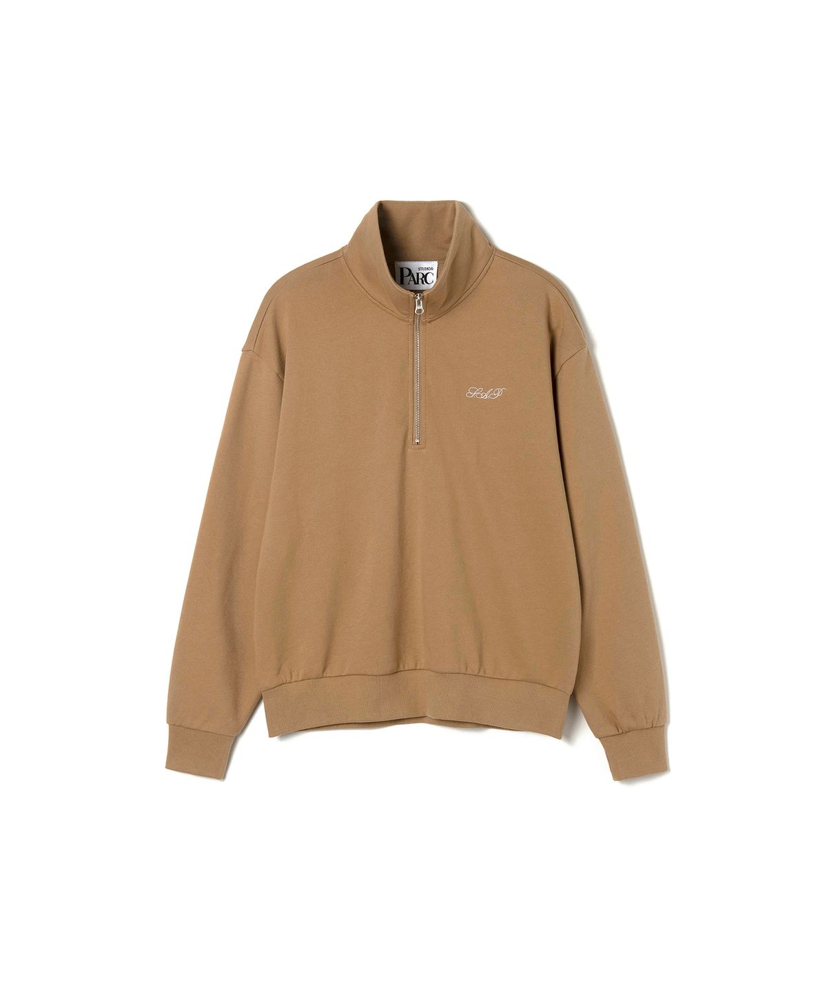 스튜디오앤파르크(STUDIO&PARC) Half-Zip Sweatshirt_Beige