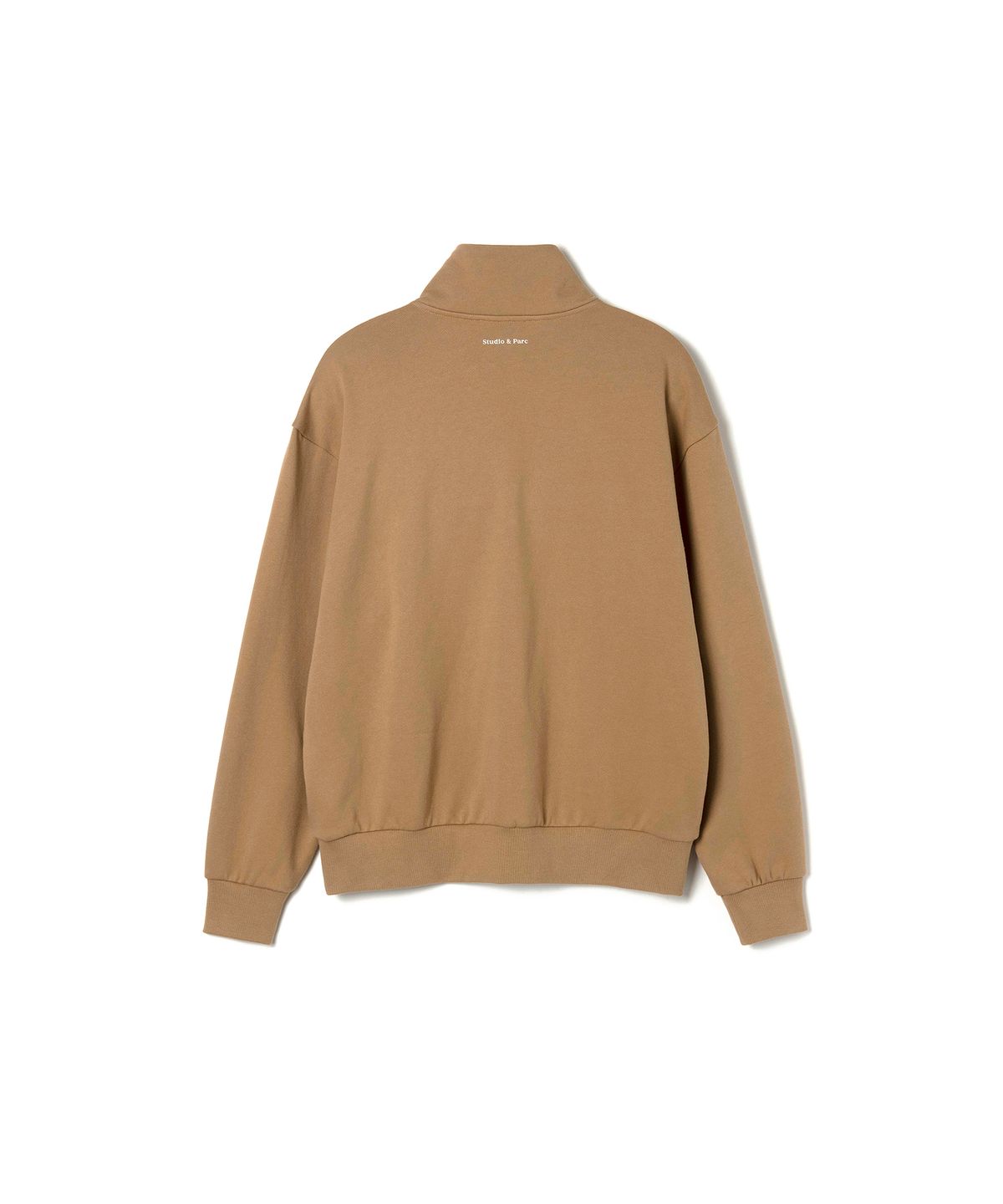 스튜디오앤파르크(STUDIO&PARC) Half-Zip Sweatshirt_Beige