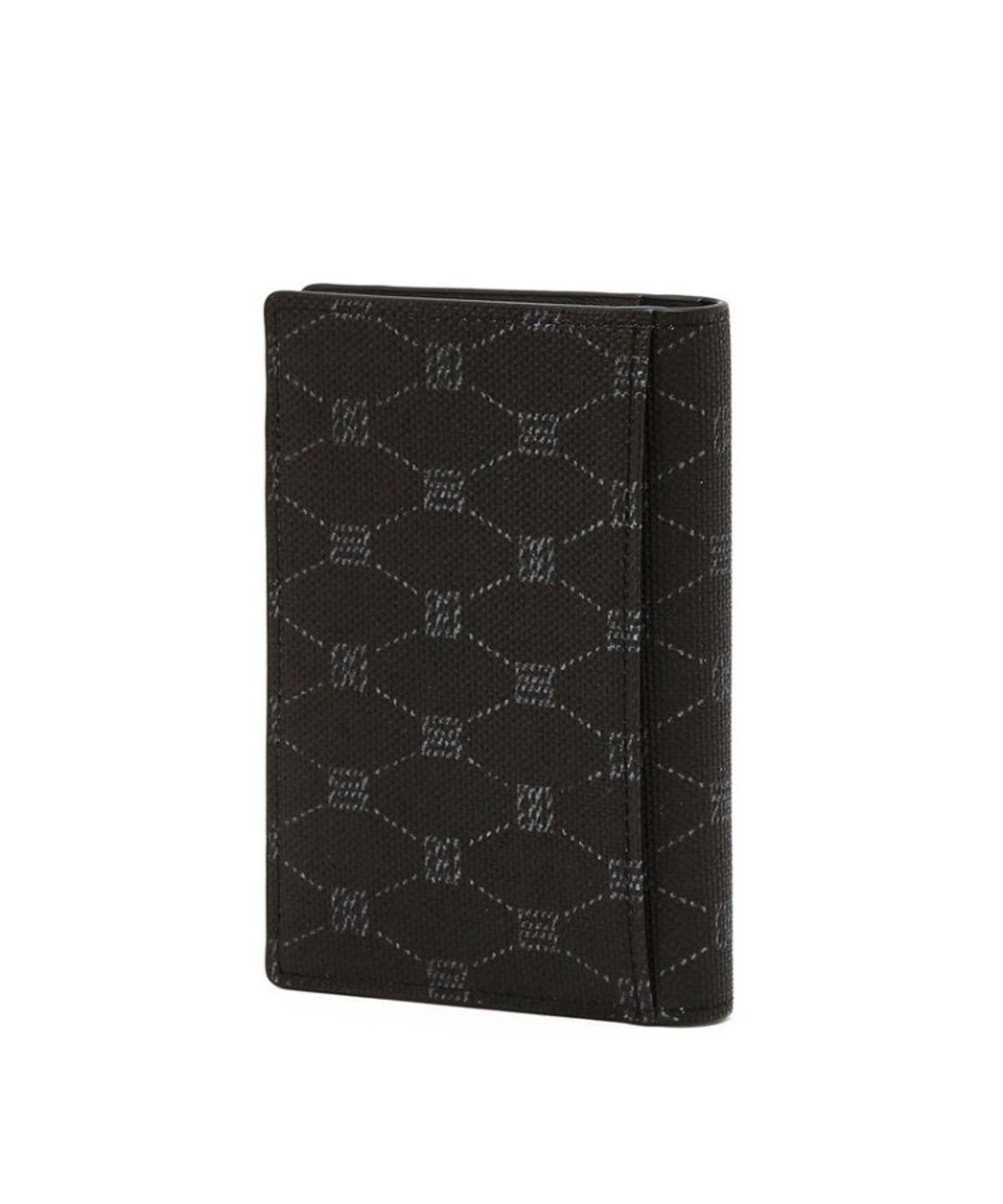 닥스 남성 액세서리(DAKS MEN'S ACCESSORIES) 엠블 DD패턴 블랙 카드지갑_DBHO6E765BK