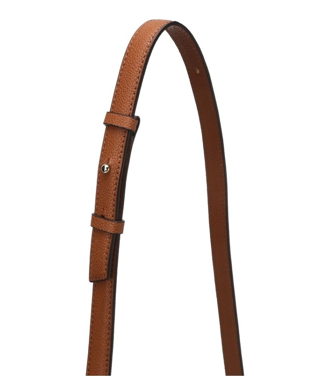 닥스 여성 액세서리(DAKS WOMENS ACCESSORIES) 브라운 D락장식 가죽 숄더 겸 크로스백_DCBA6E964W2