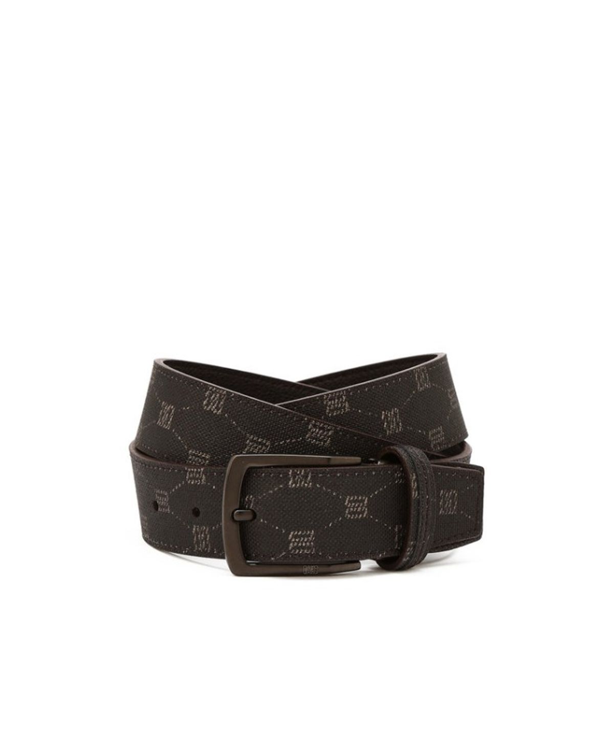 닥스 남성 액세서리(DAKS MEN'S ACCESSORIES) 브라운 DD 시그니처 비조벨트_DBBE6E389W3