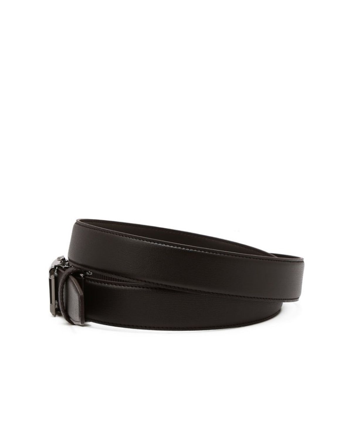 닥스 남성 액세서리(DAKS MEN'S ACCESSORIES) 브라운 DD로고 소가죽 벨트_DBBE6E763W3