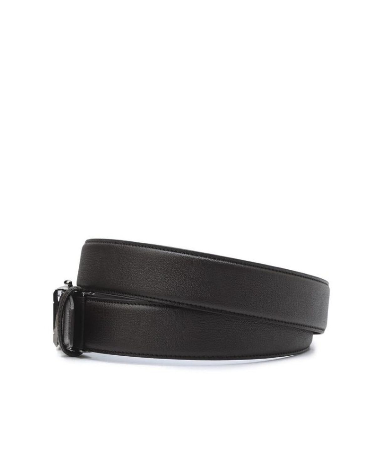닥스 남성 액세서리(DAKS MEN'S ACCESSORIES) 브라운 DD로고 소가죽 벨트_DBBE6E763W3
