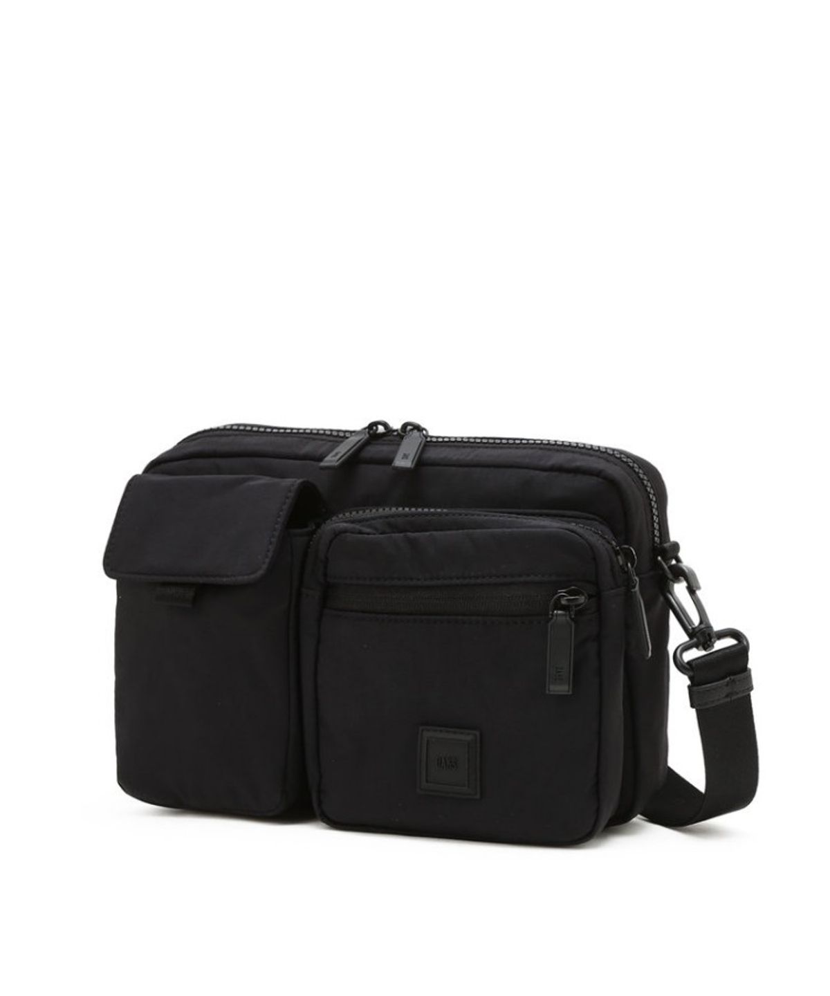 닥스 여성 액세서리(DAKS WOMENS ACCESSORIES) 블랙 투포켓 크로스백 _DBBA6EG35BK