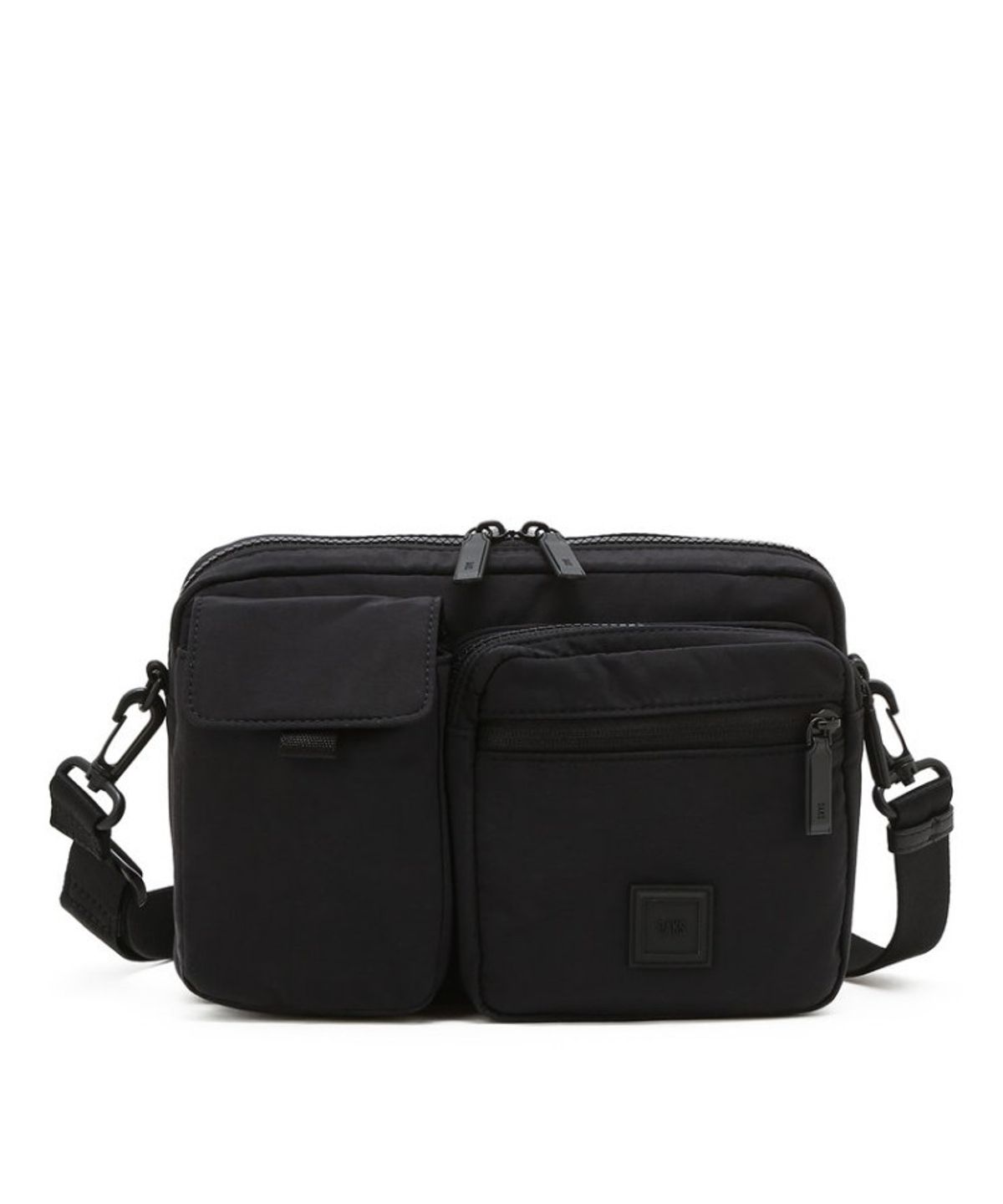 닥스 여성 액세서리(DAKS WOMENS ACCESSORIES) 블랙 투포켓 크로스백 _DBBA6EG35BK