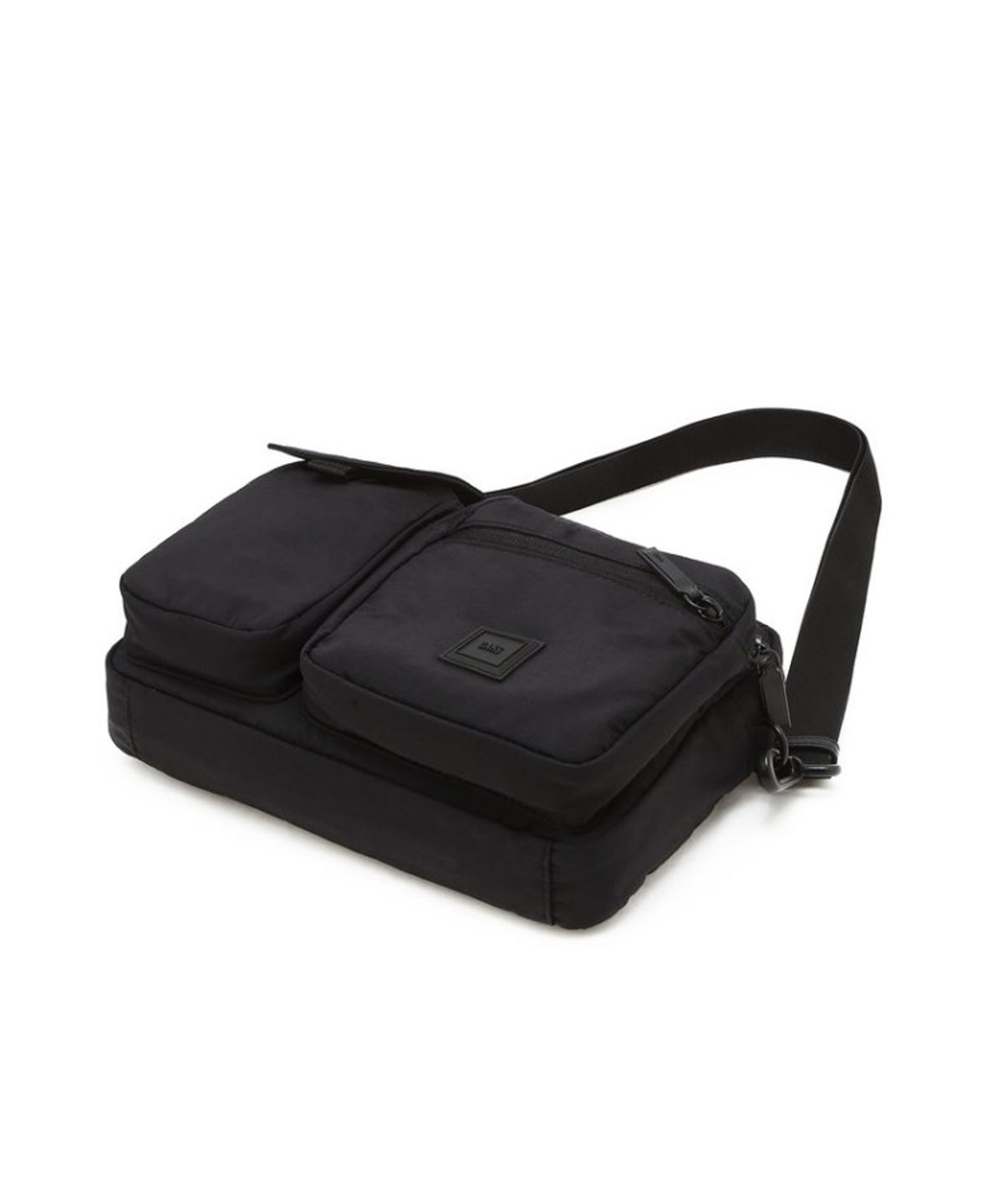 닥스 여성 액세서리(DAKS WOMENS ACCESSORIES) 블랙 투포켓 크로스백 _DBBA6EG35BK